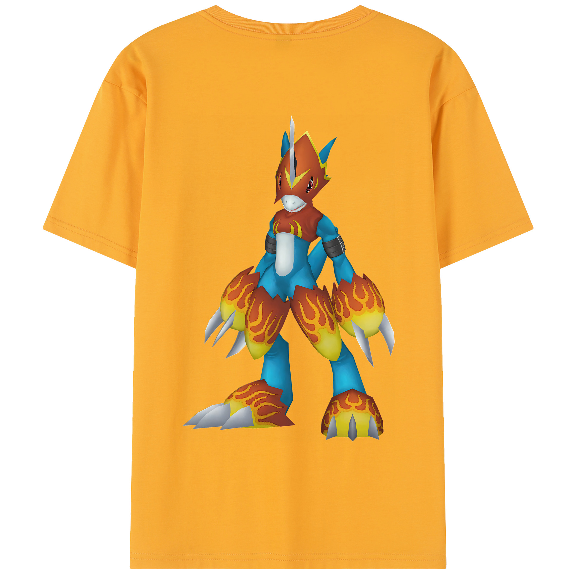 （画像用） Digimon デジタルモンスター/デジモン レディース半袖Tシャツ(バックプリント)