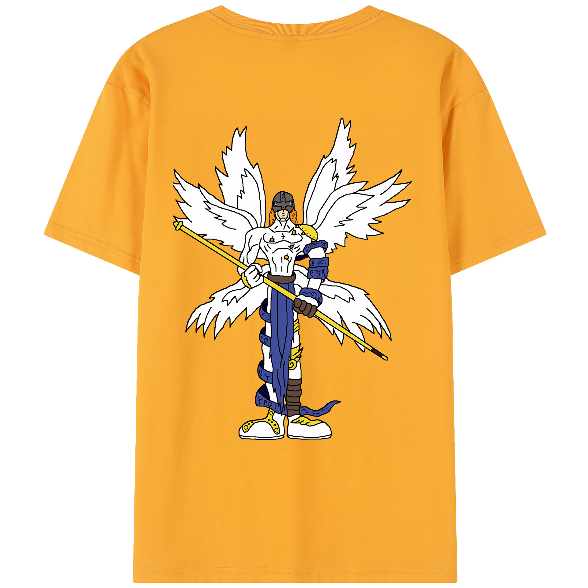 （画像用） Digimon デジタルモンスター/デジモン レディース半袖Tシャツ(バックプリント)
