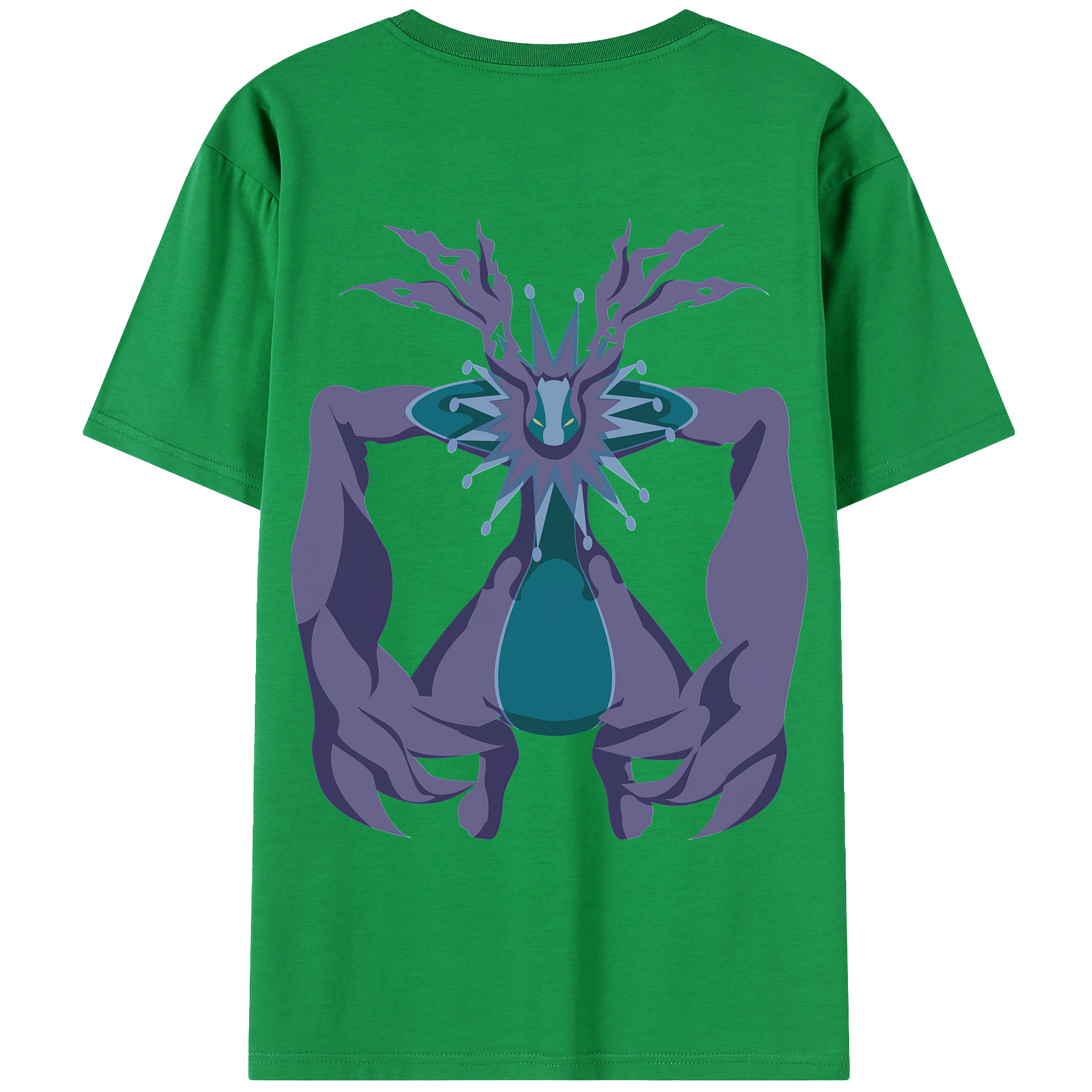 （画像用） Digimon デジタルモンスター/デジモン レディース半袖Tシャツ(バックプリント)