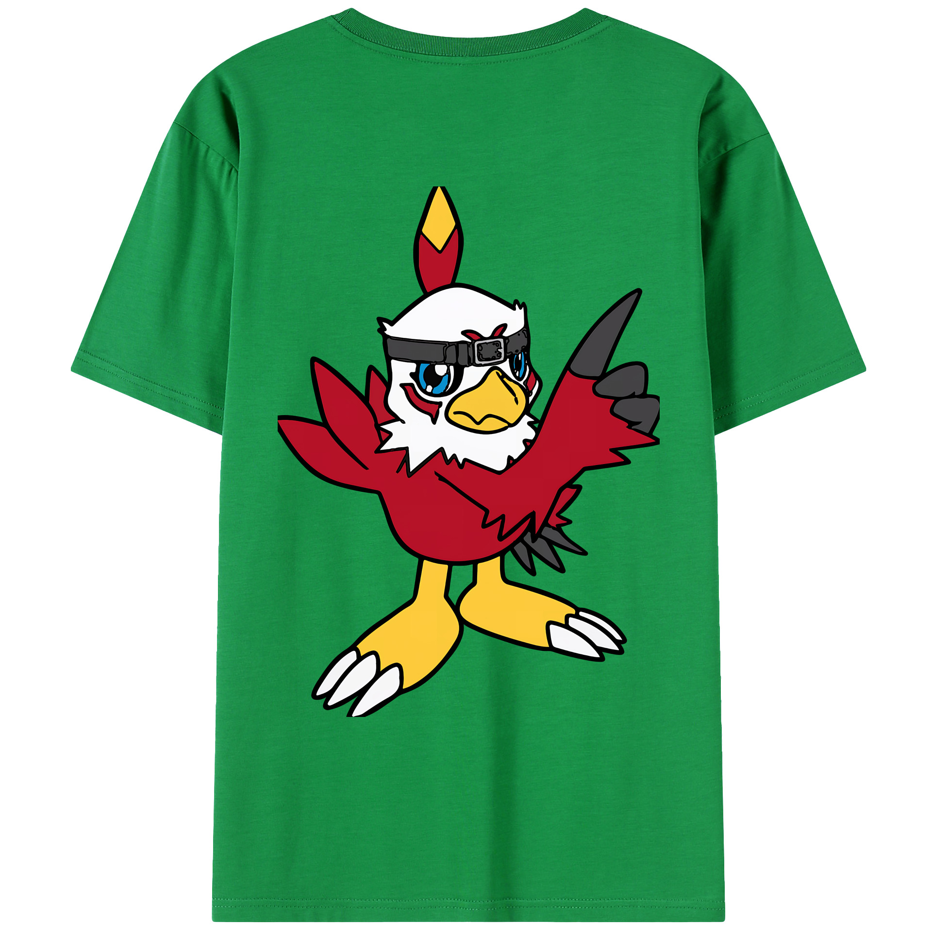 （画像用） Digimon デジタルモンスター/デジモン レディース半袖Tシャツ(バックプリント)