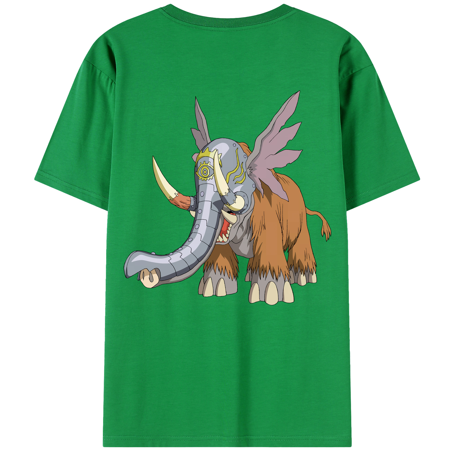 （画像用） Digimon デジタルモンスター/デジモン レディース半袖Tシャツ(バックプリント)