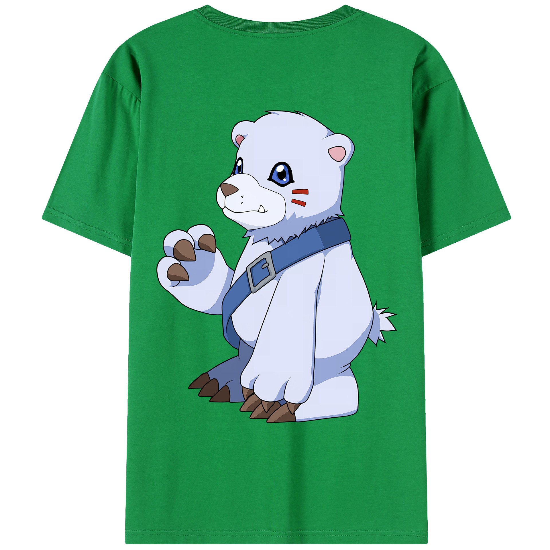 （画像用） Digimon デジタルモンスター/デジモン レディース半袖Tシャツ(バックプリント)
