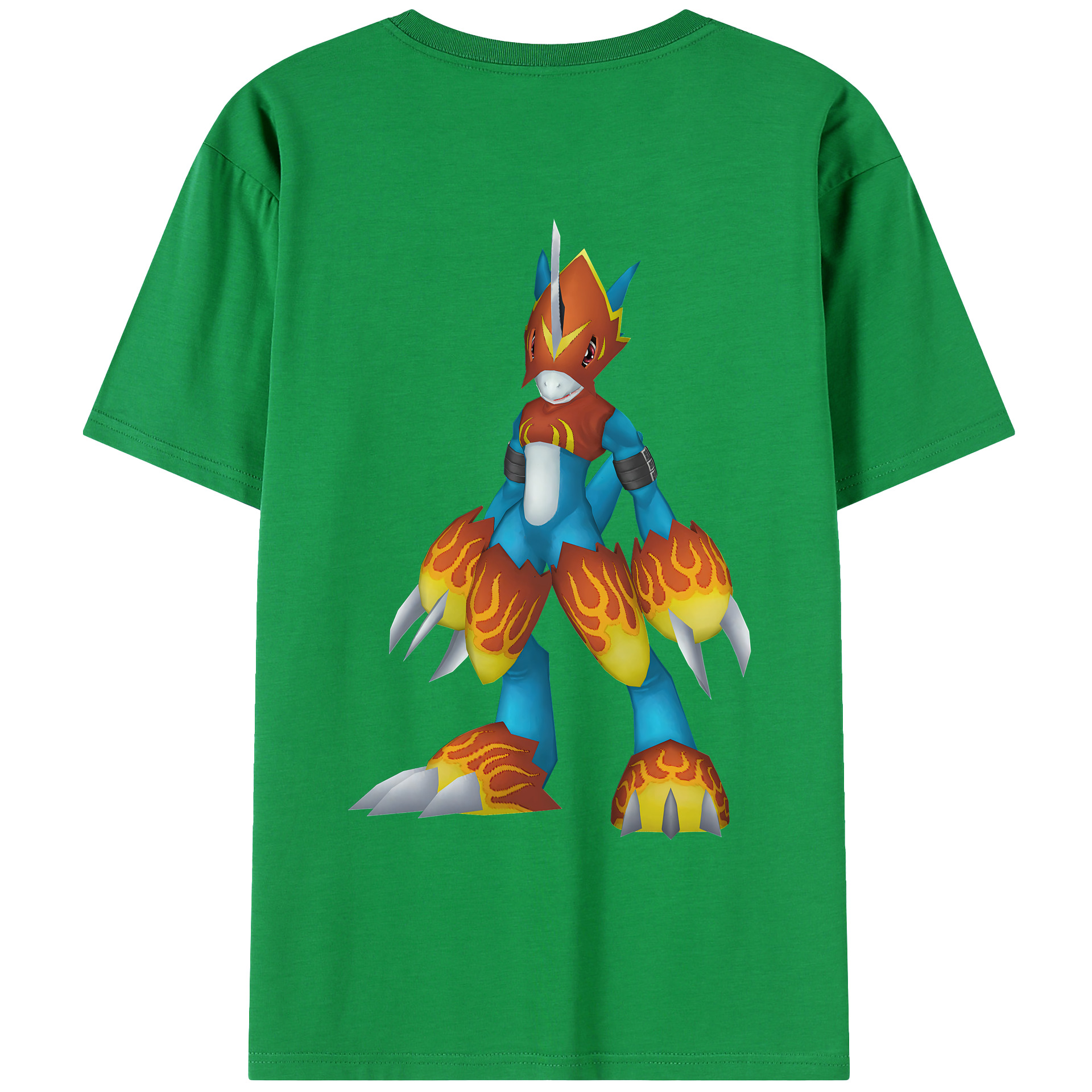 （画像用） Digimon デジタルモンスター/デジモン レディース半袖Tシャツ(バックプリント)