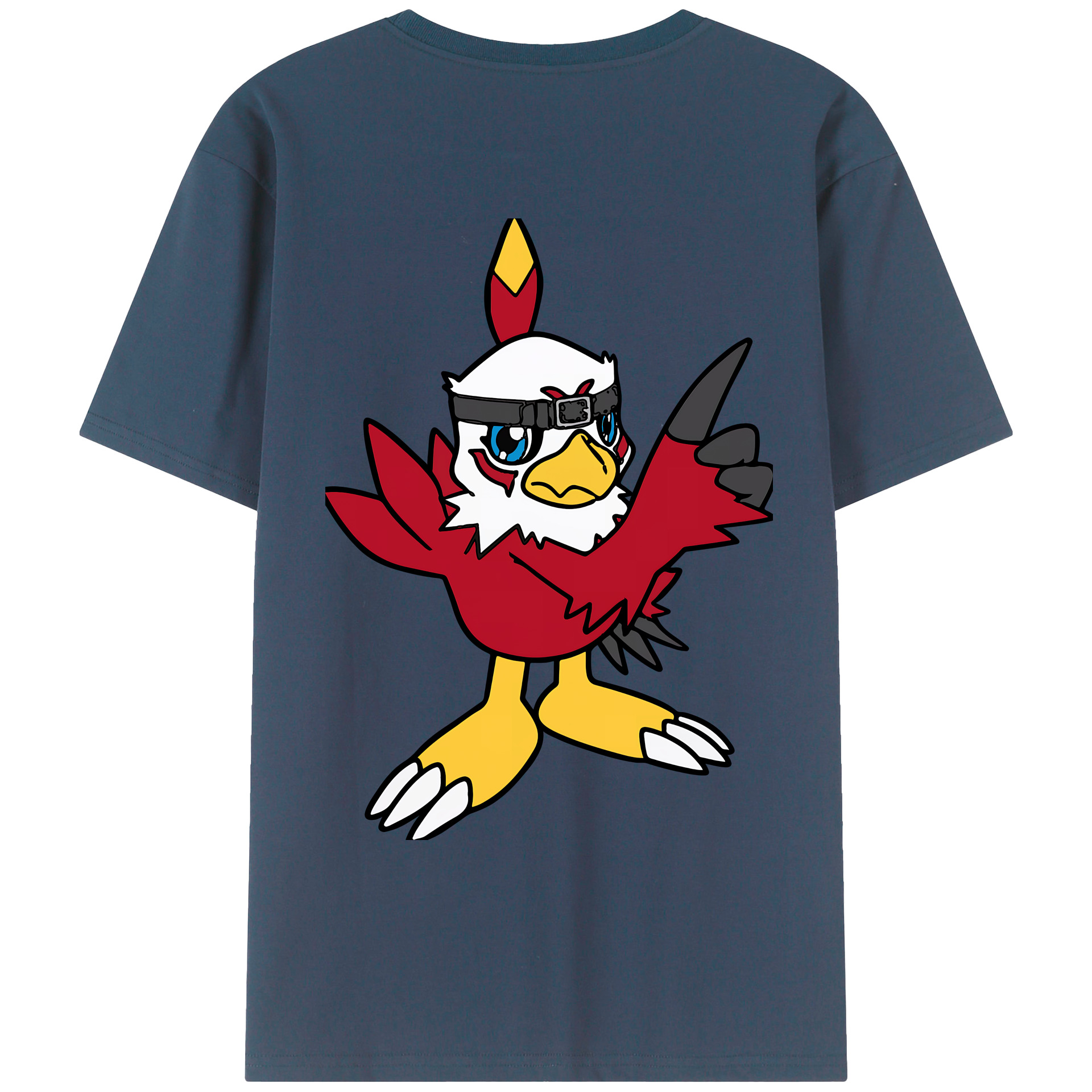 （画像用） Digimon デジタルモンスター/デジモン レディース半袖Tシャツ(バックプリント)