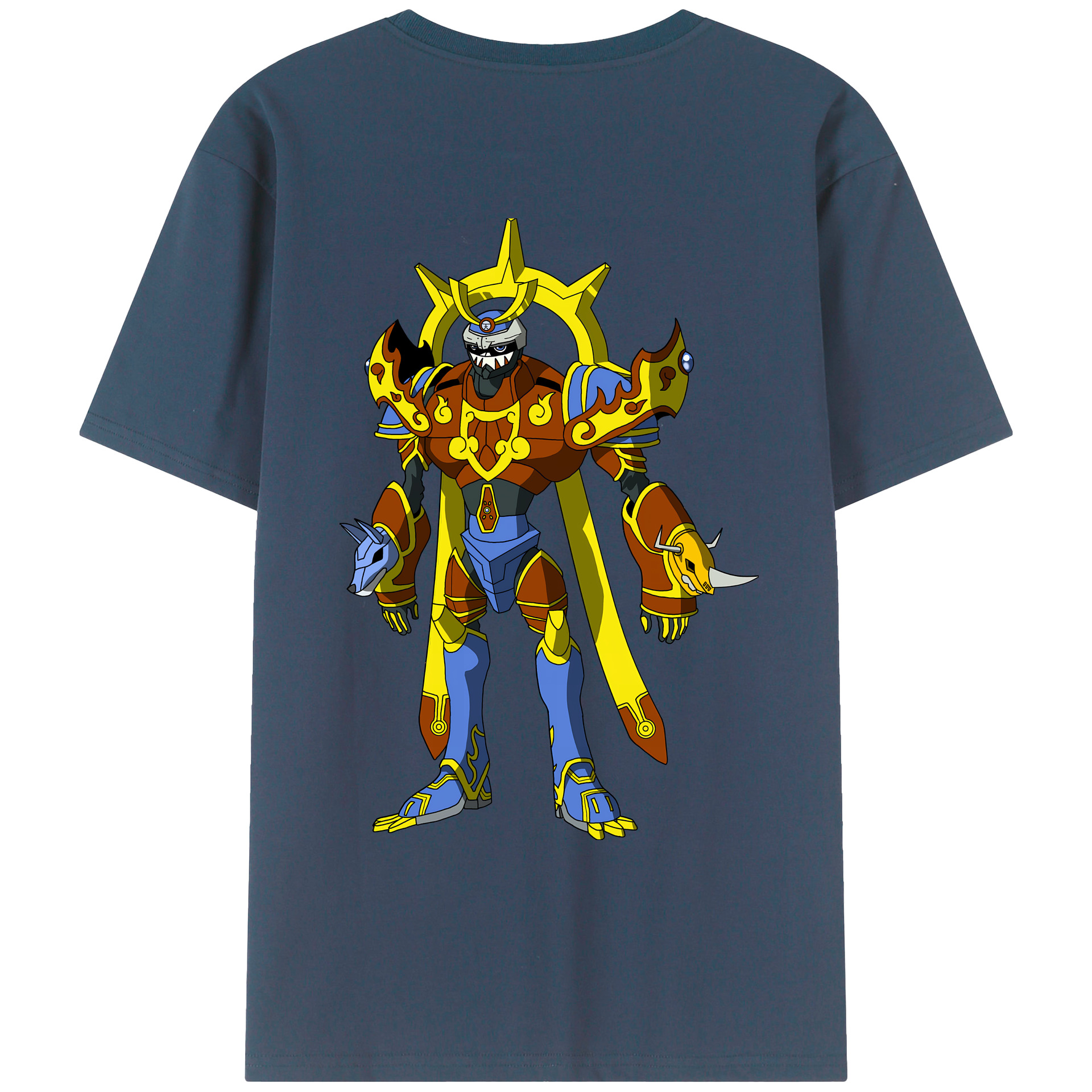 （画像用） Digimon デジタルモンスター/デジモン レディース半袖Tシャツ(バックプリント)