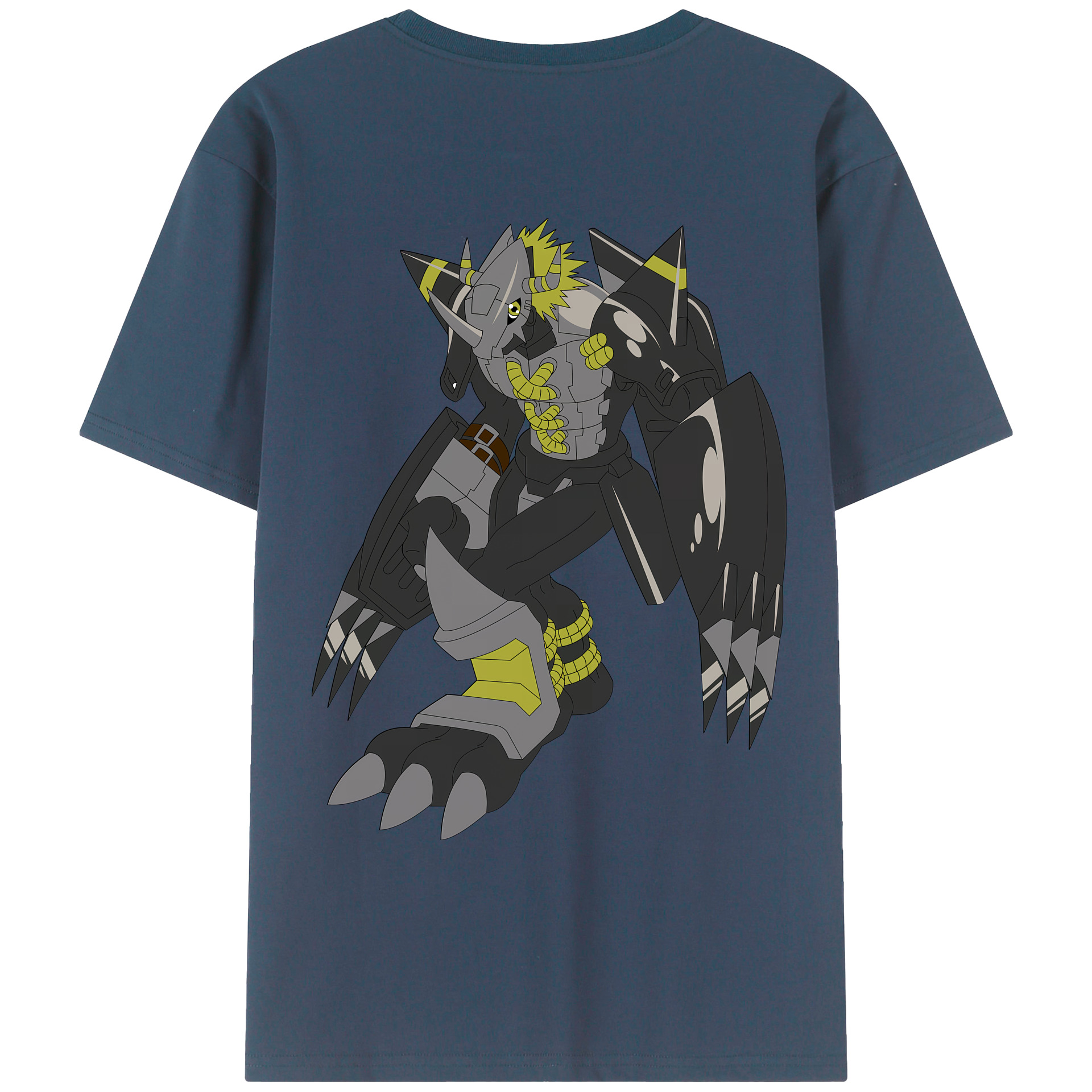 （画像用） Digimon デジタルモンスター/デジモン レディース半袖Tシャツ(バックプリント)