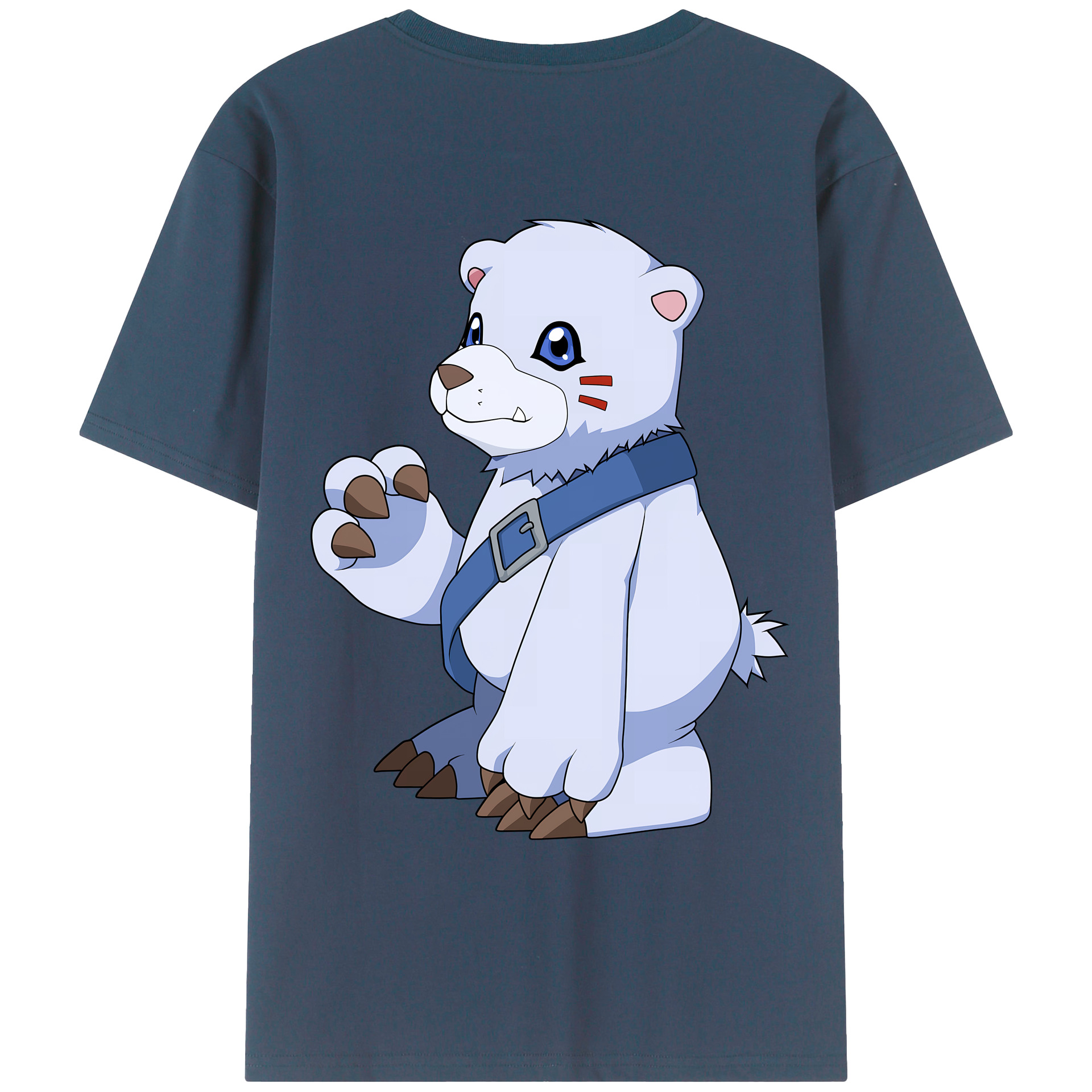 （画像用） Digimon デジタルモンスター/デジモン レディース半袖Tシャツ(バックプリント)