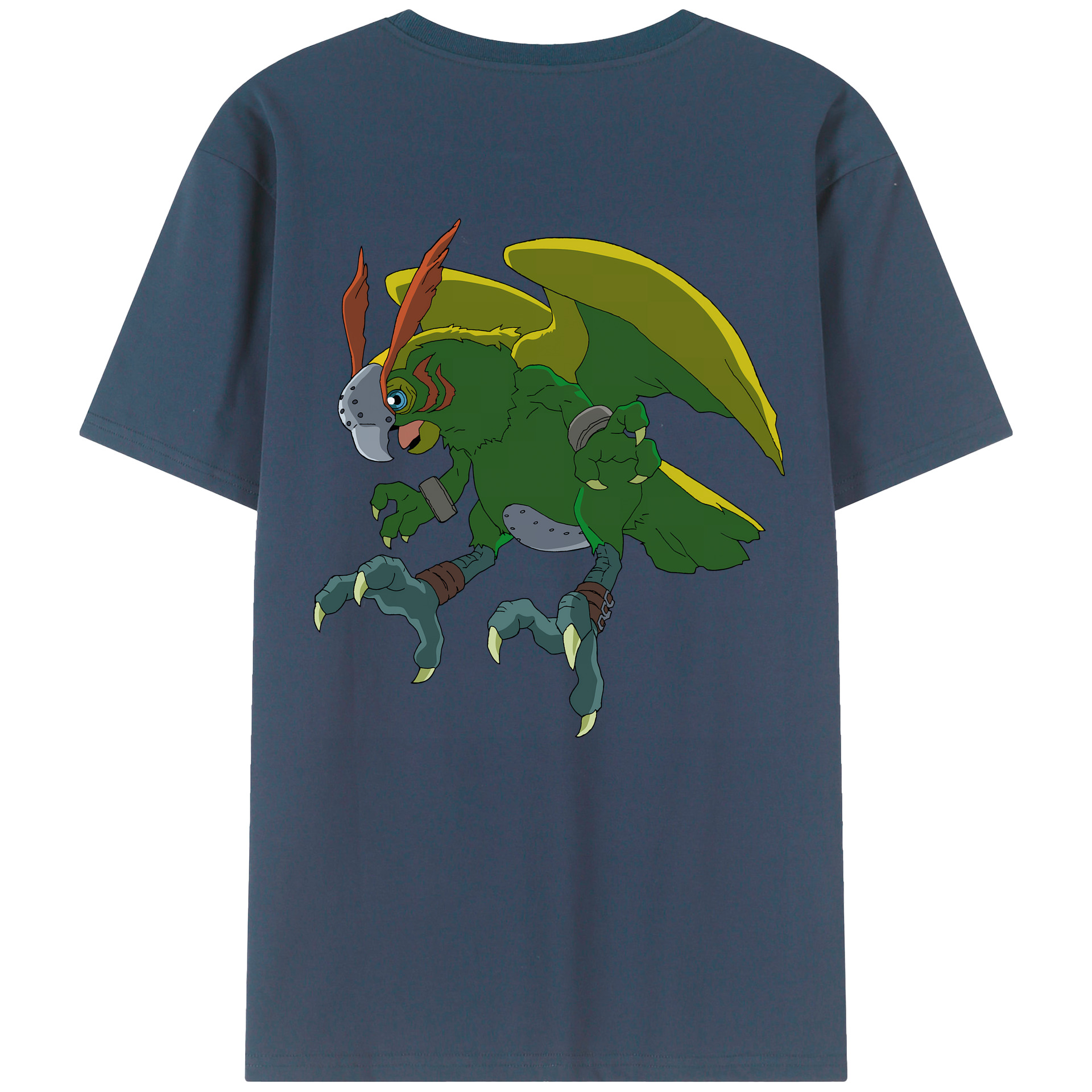 （画像用） Digimon デジタルモンスター/デジモン レディース半袖Tシャツ(バックプリント)