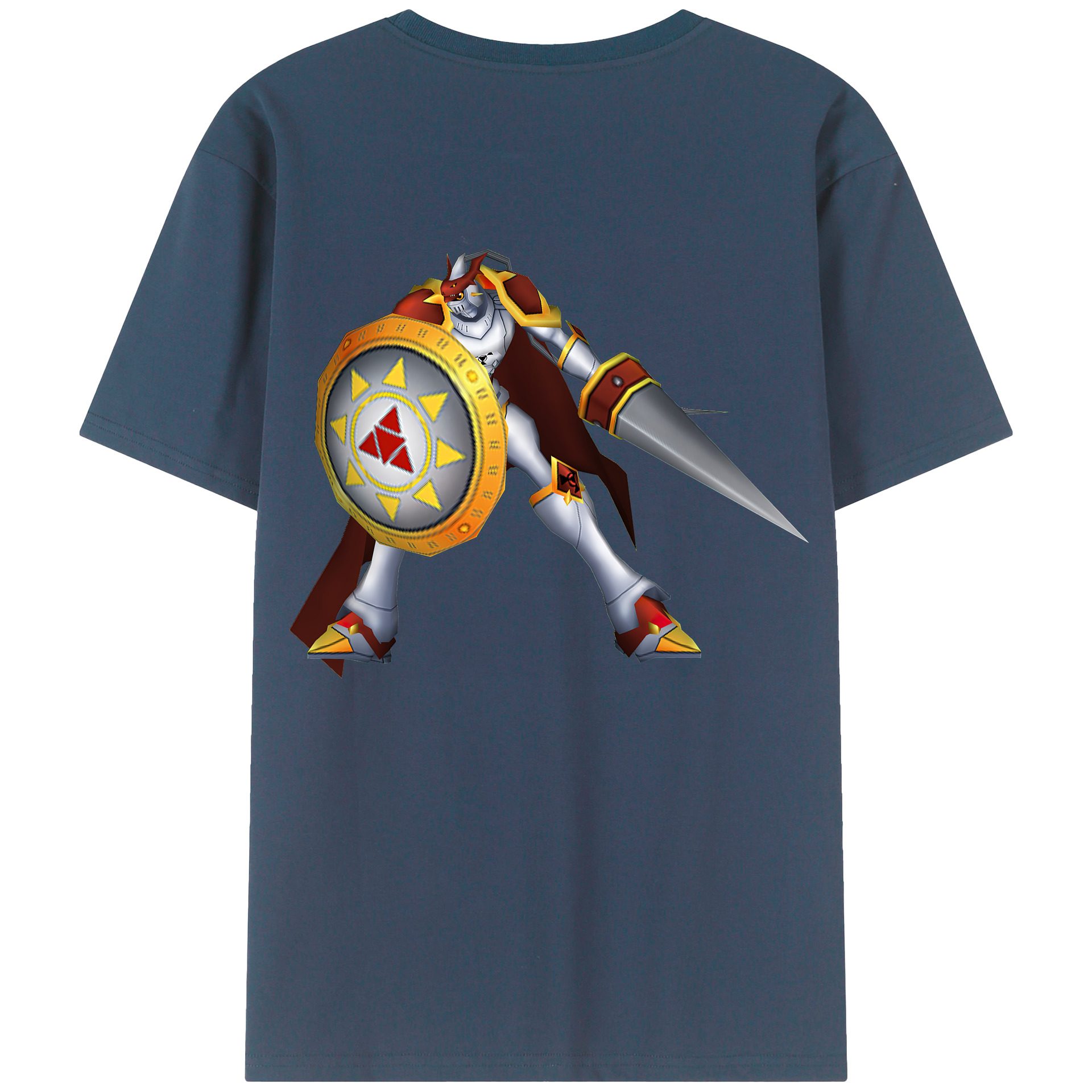 （画像用） Digimon デジタルモンスター/デジモン レディース半袖Tシャツ(バックプリント)