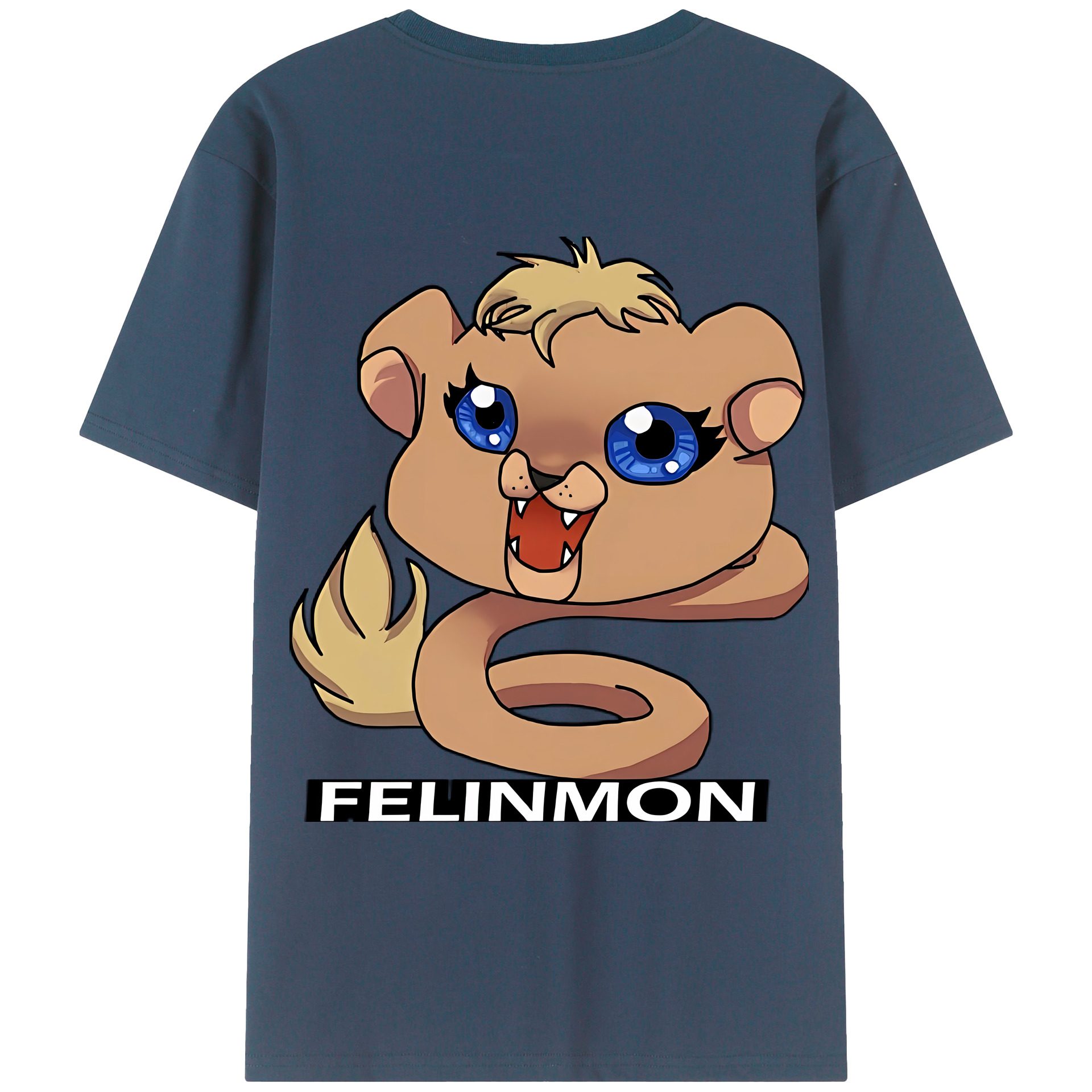 （画像用） Digimon デジタルモンスター/デジモン レディース半袖Tシャツ(バックプリント)