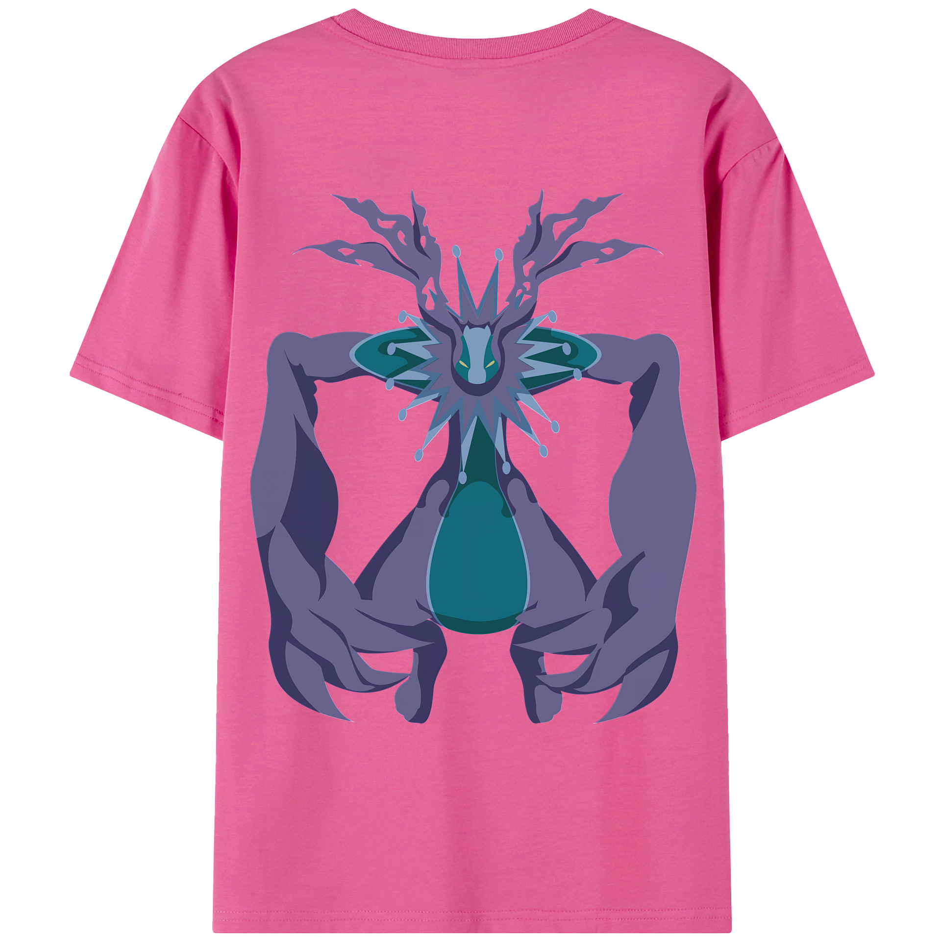 （画像用） Digimon デジタルモンスター/デジモン レディース半袖Tシャツ(バックプリント)