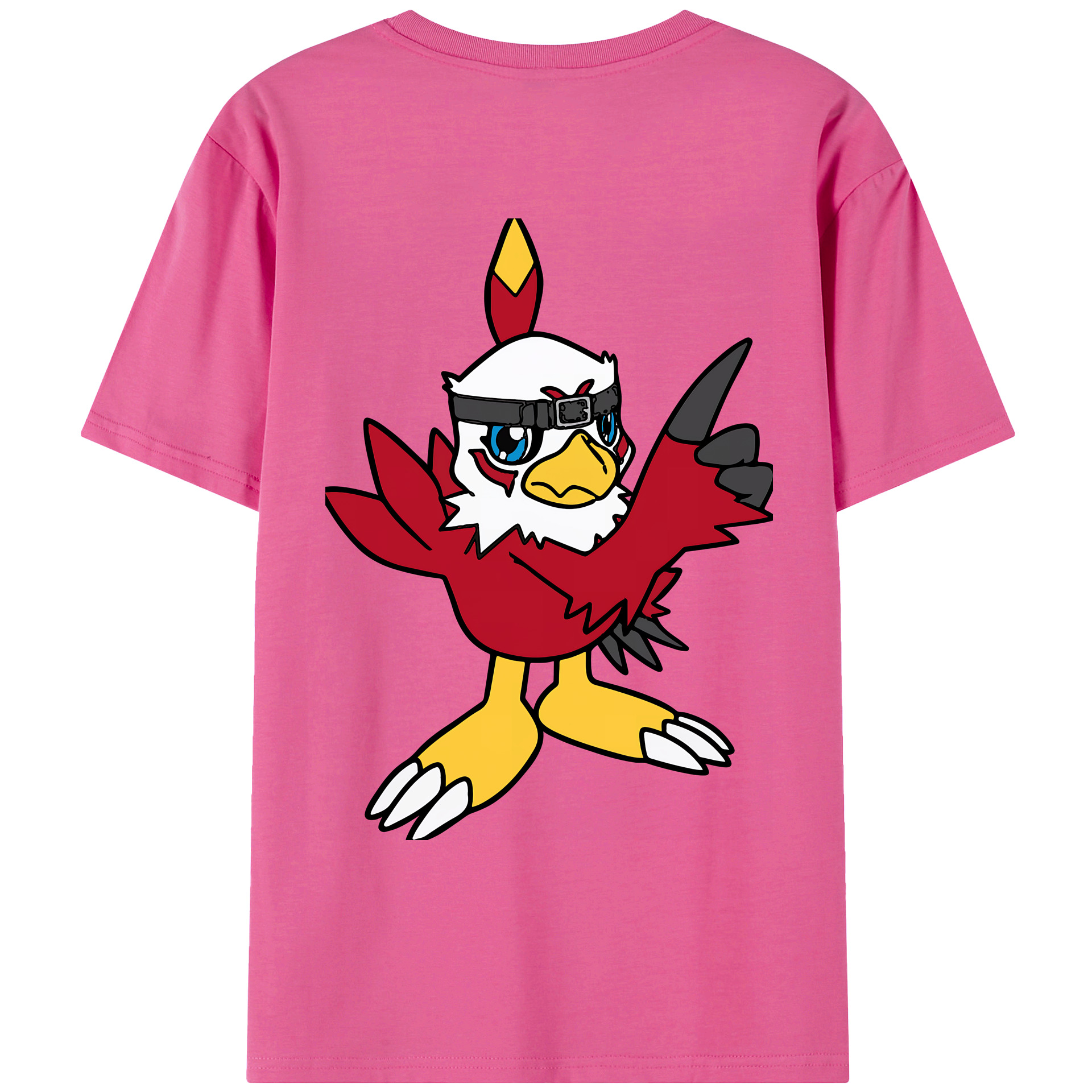 （画像用） Digimon デジタルモンスター/デジモン レディース半袖Tシャツ(バックプリント)
