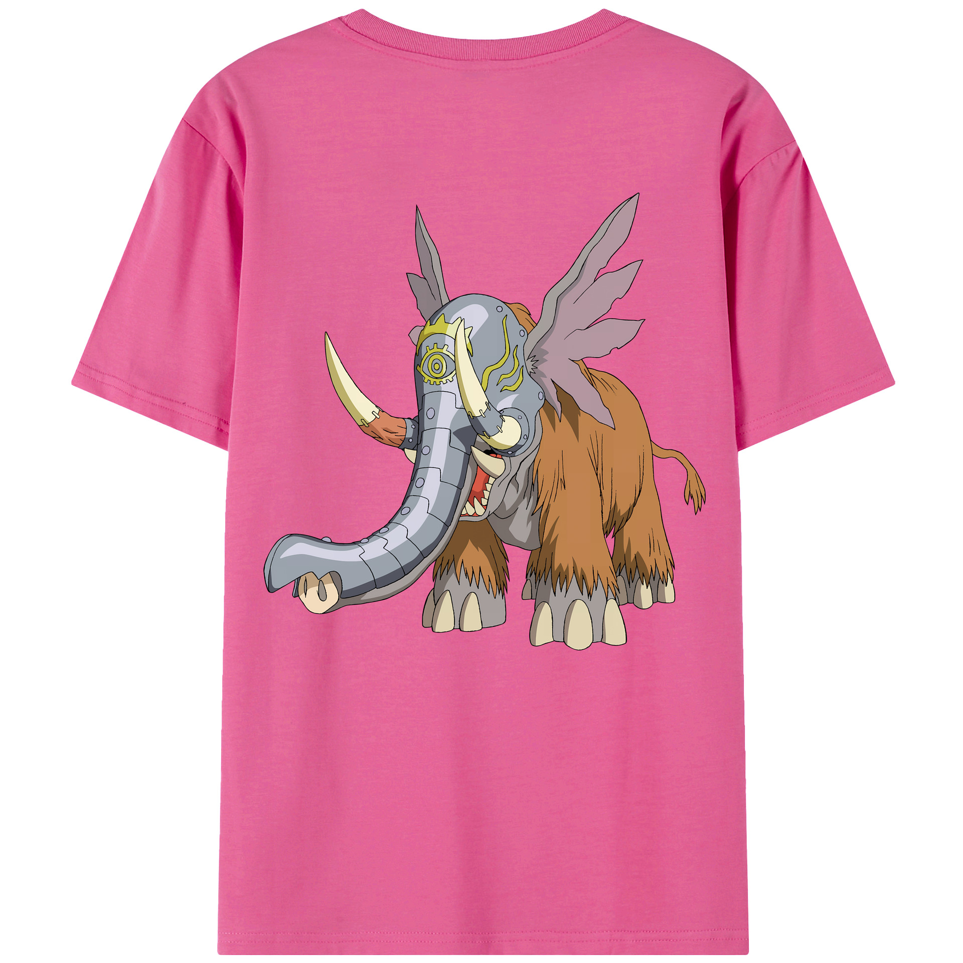 （画像用） Digimon デジタルモンスター/デジモン レディース半袖Tシャツ(バックプリント)