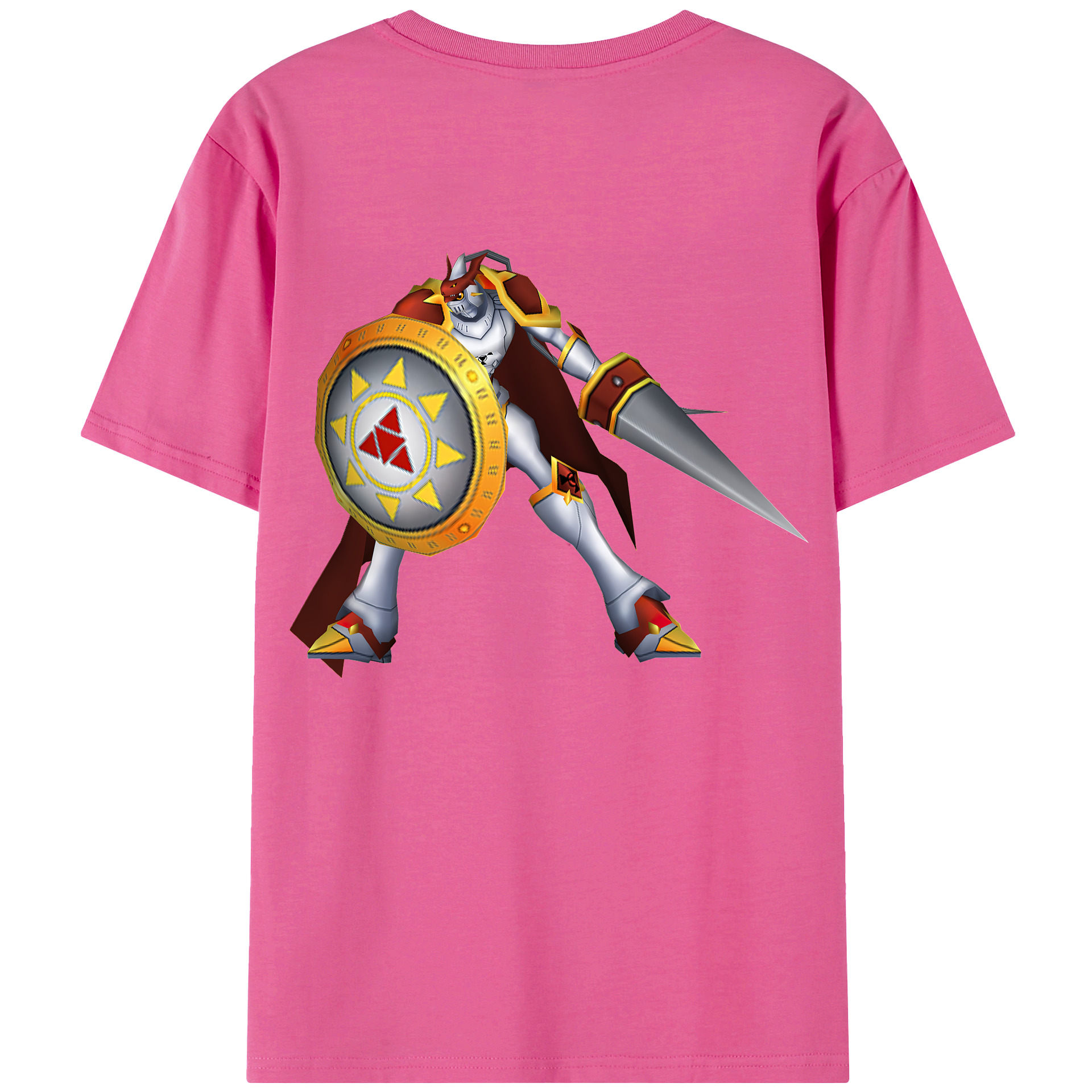 （画像用） Digimon デジタルモンスター/デジモン レディース半袖Tシャツ(バックプリント)
