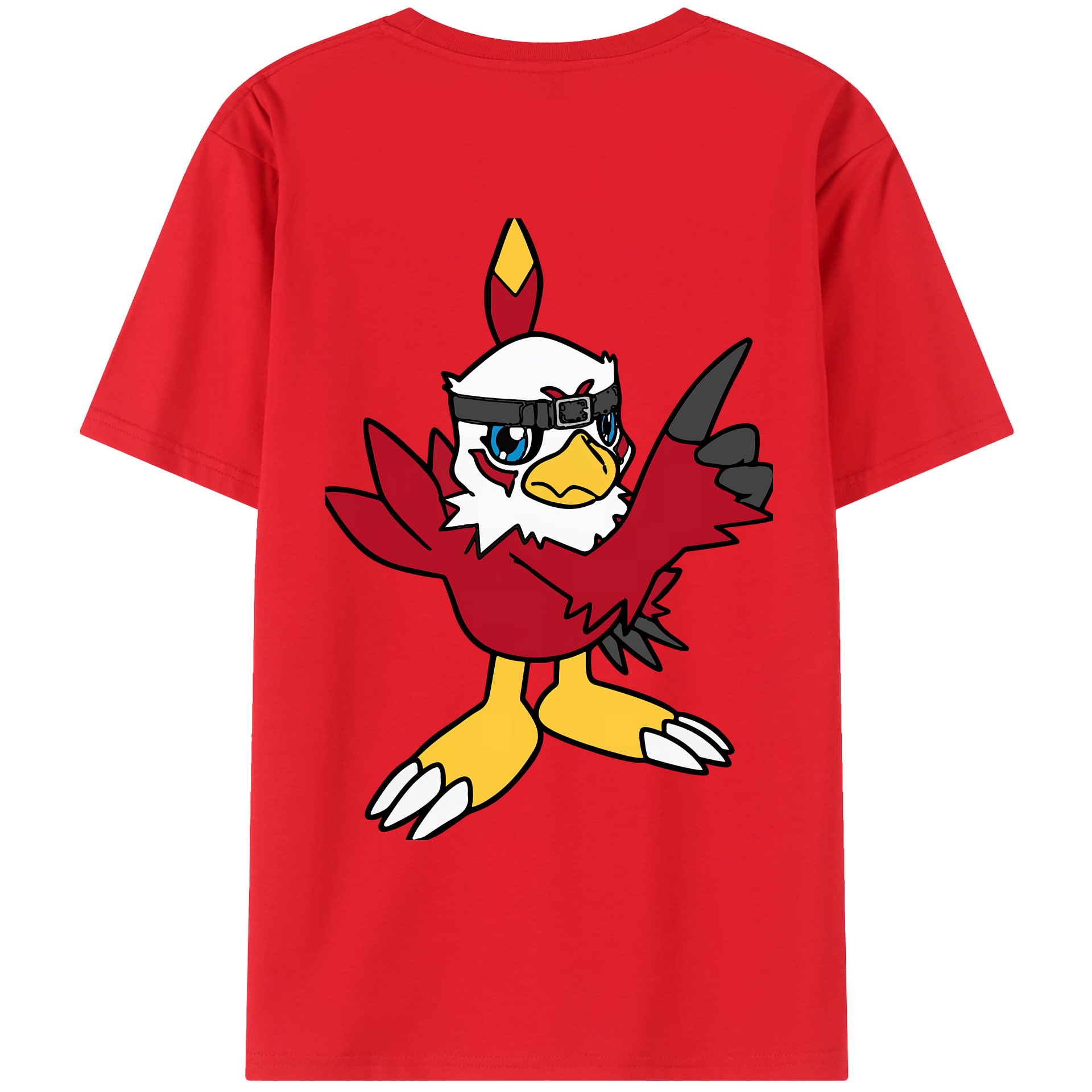 （画像用） Digimon デジタルモンスター/デジモン レディース半袖Tシャツ(バックプリント)