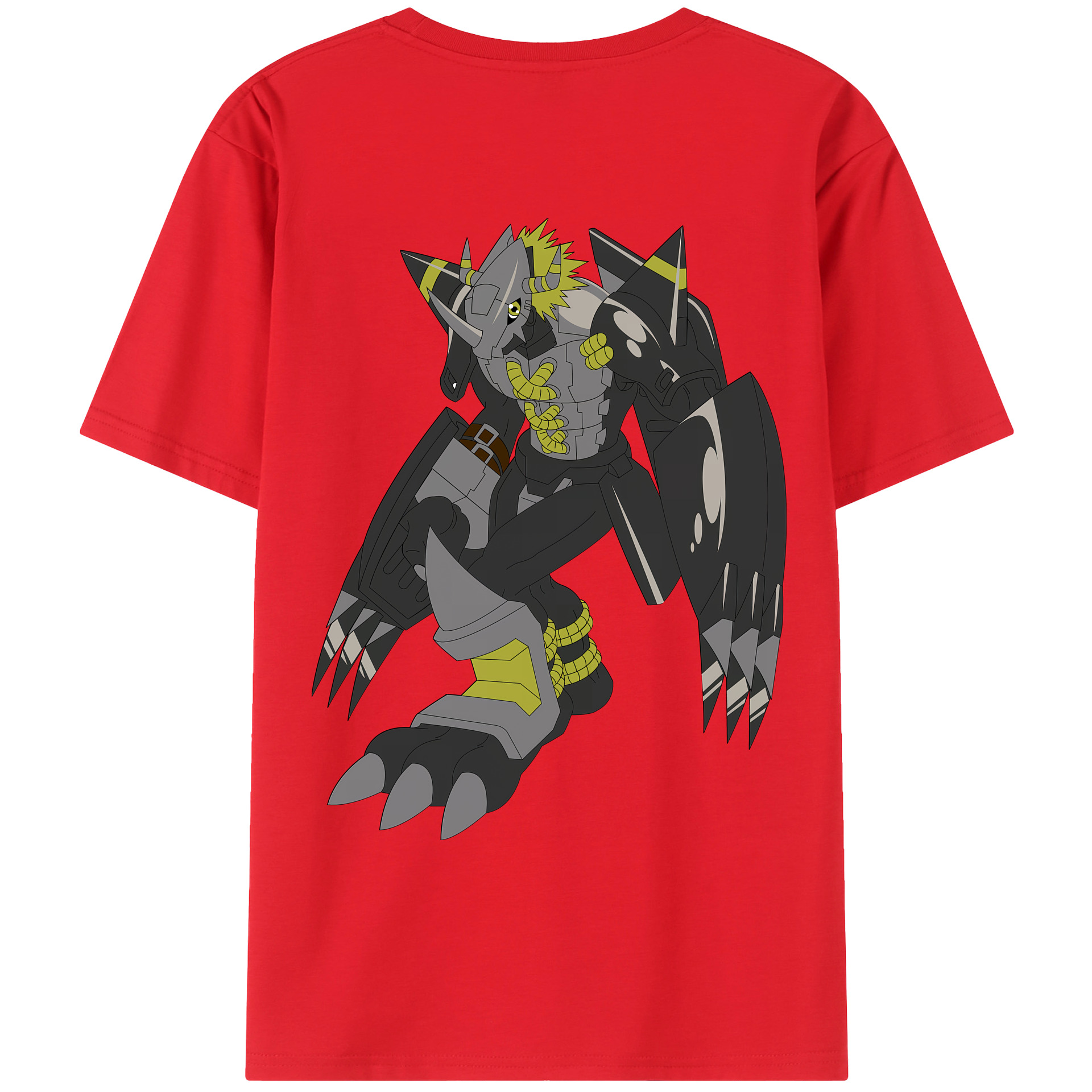 （画像用） Digimon デジタルモンスター/デジモン レディース半袖Tシャツ(バックプリント)