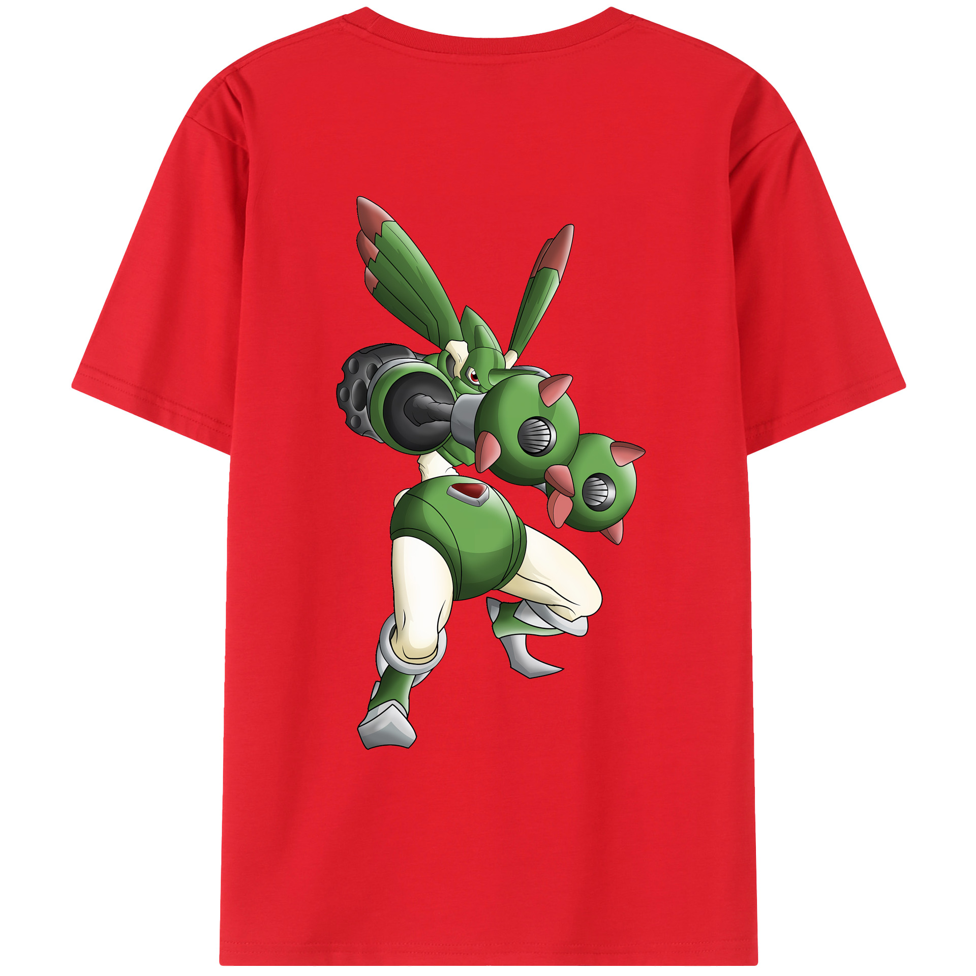 （画像用） Digimon デジタルモンスター/デジモン レディース半袖Tシャツ(バックプリント)