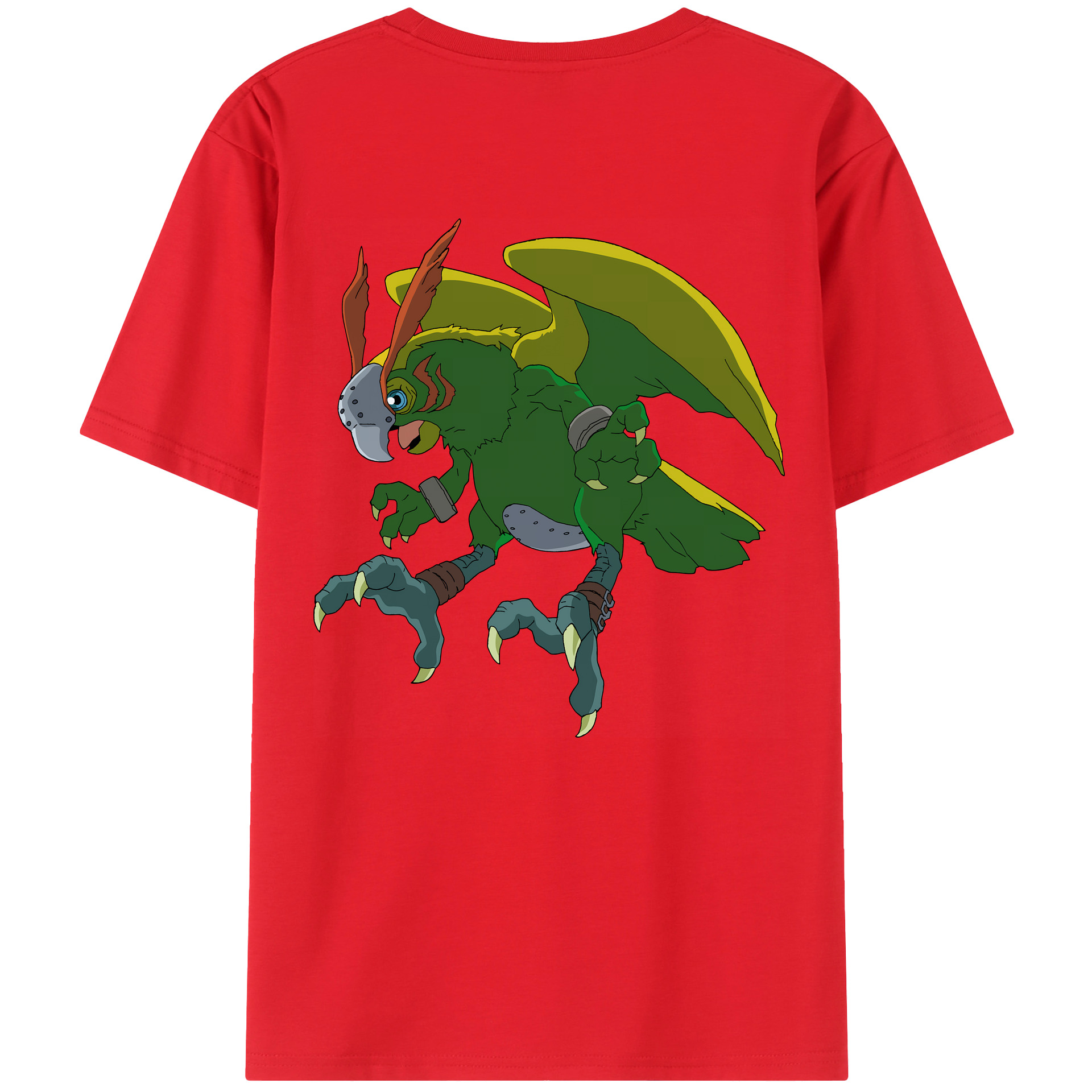 （画像用） Digimon デジタルモンスター/デジモン レディース半袖Tシャツ(バックプリント)