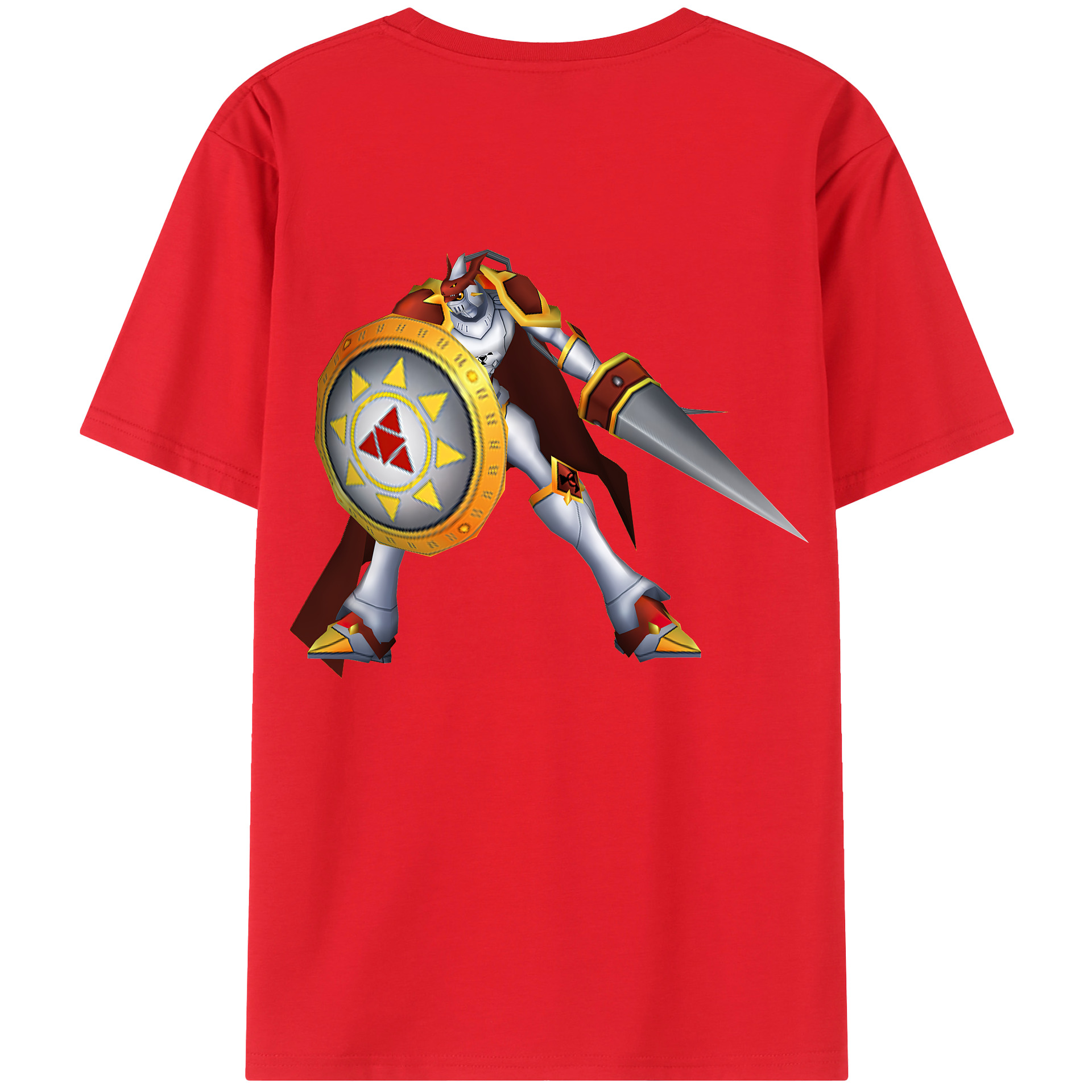 （画像用） Digimon デジタルモンスター/デジモン レディース半袖Tシャツ(バックプリント)