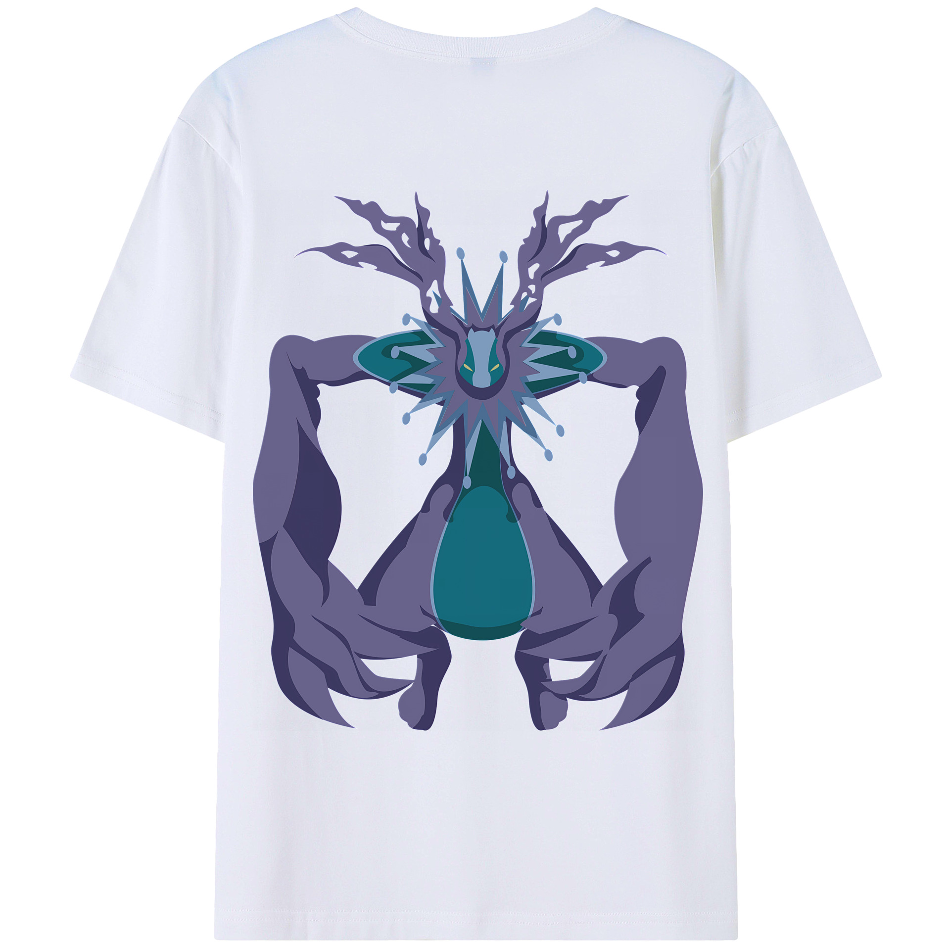 （画像用） Digimon デジタルモンスター/デジモン レディース半袖Tシャツ(バックプリント)