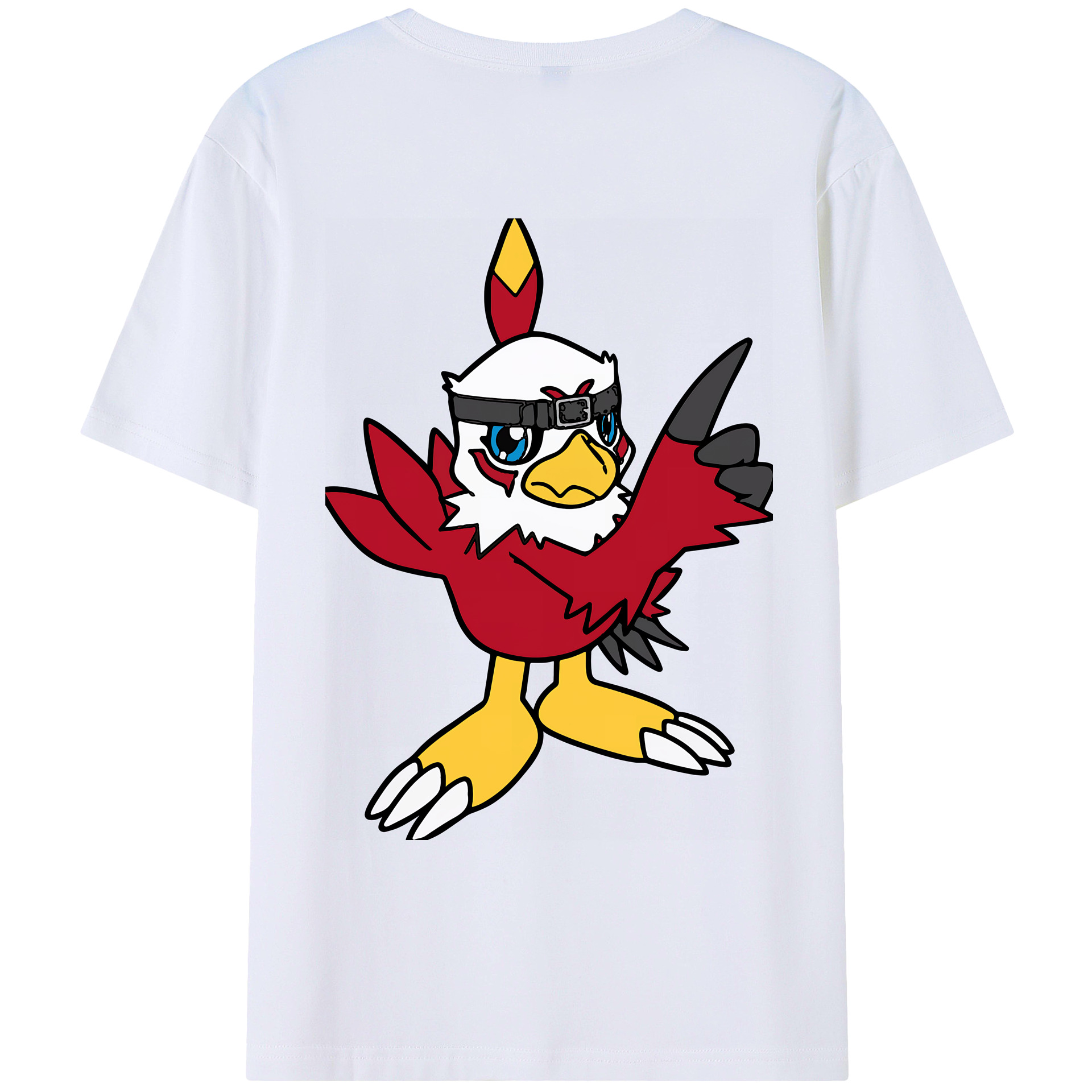 （画像用） Digimon デジタルモンスター/デジモン レディース半袖Tシャツ(バックプリント)