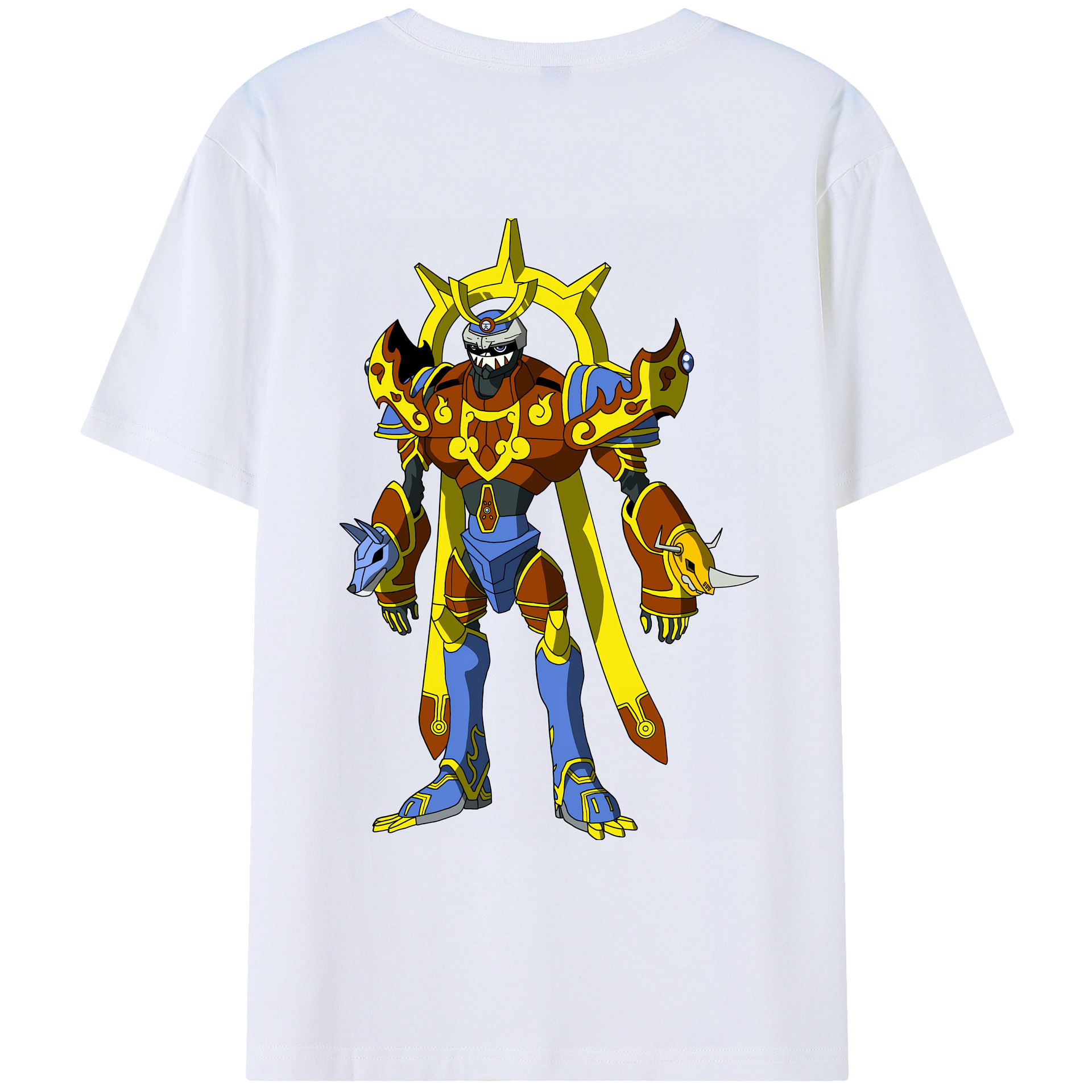 （画像用） Digimon デジタルモンスター/デジモン レディース半袖Tシャツ(バックプリント)