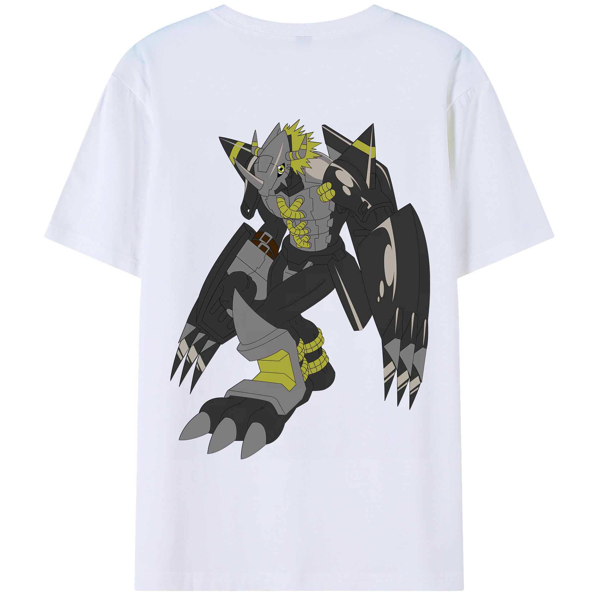 （画像用） Digimon デジタルモンスター/デジモン レディース半袖Tシャツ(バックプリント)