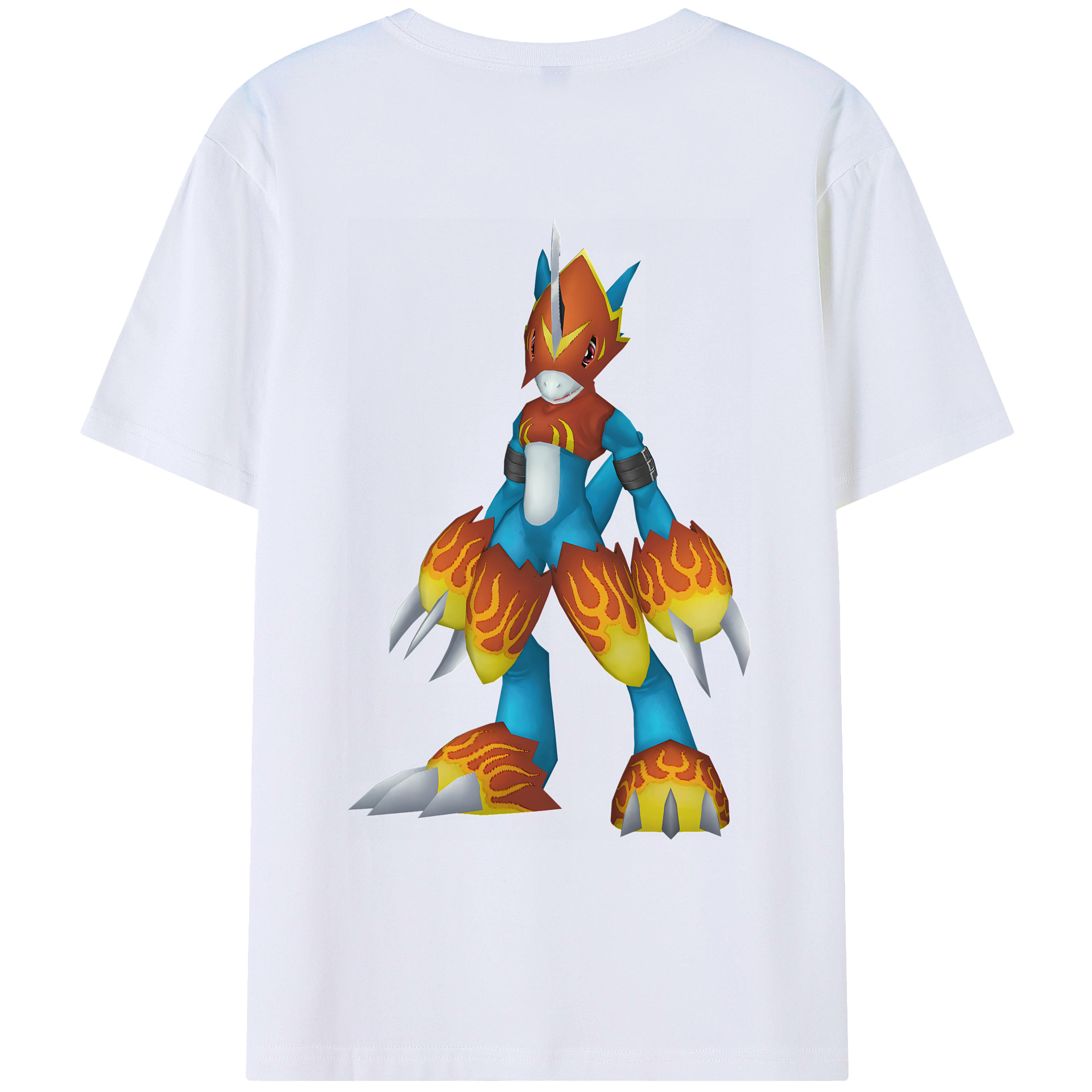 （画像用） Digimon デジタルモンスター/デジモン レディース半袖Tシャツ(バックプリント)