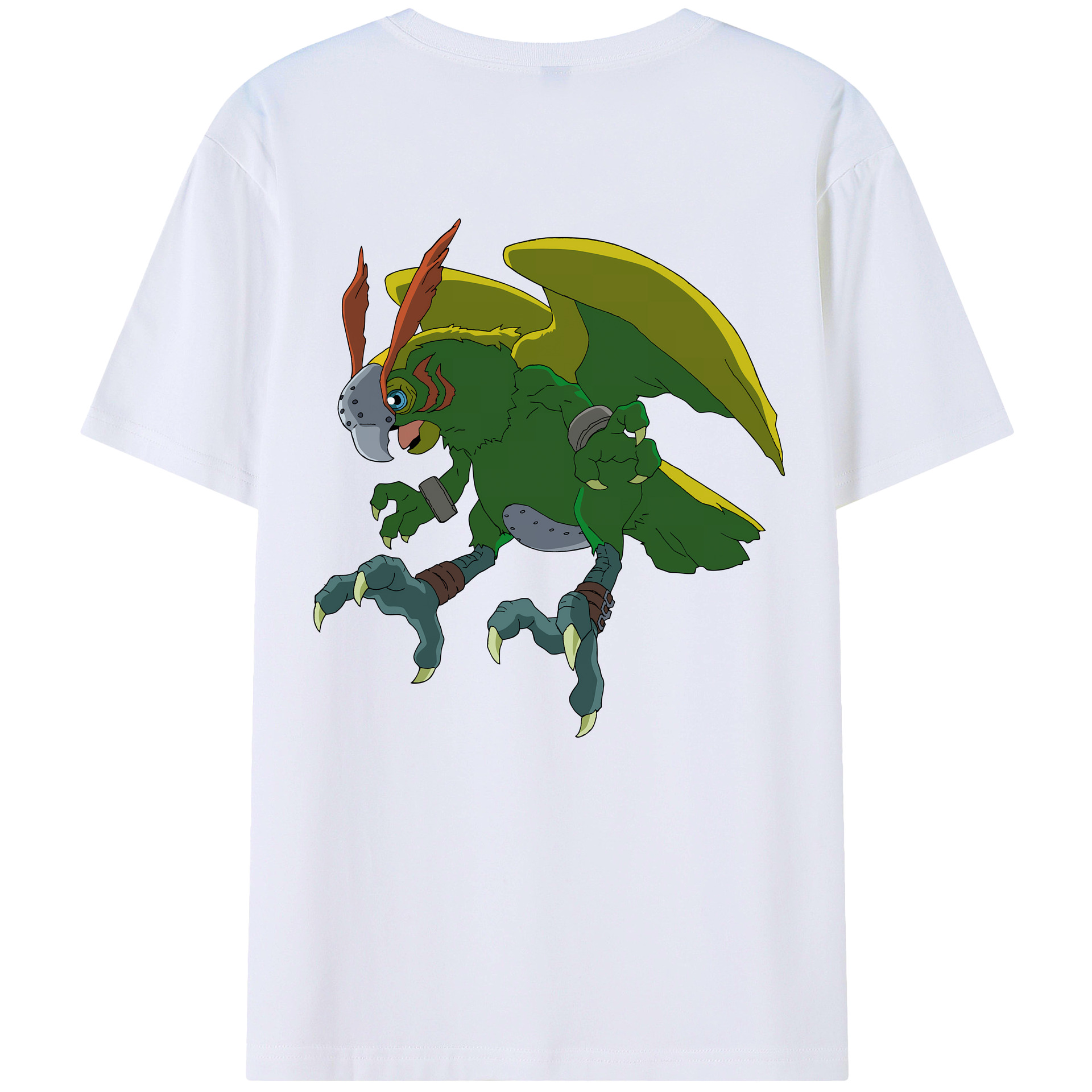 （画像用） Digimon デジタルモンスター/デジモン レディース半袖Tシャツ(バックプリント)