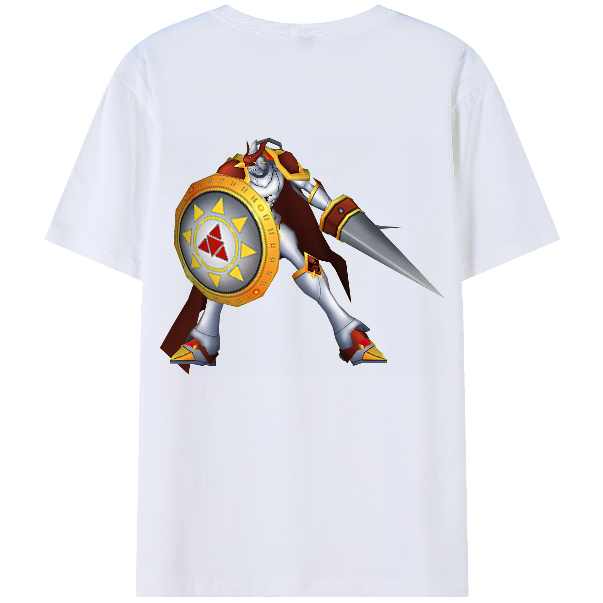 （画像用） Digimon デジタルモンスター/デジモン レディース半袖Tシャツ(バックプリント)