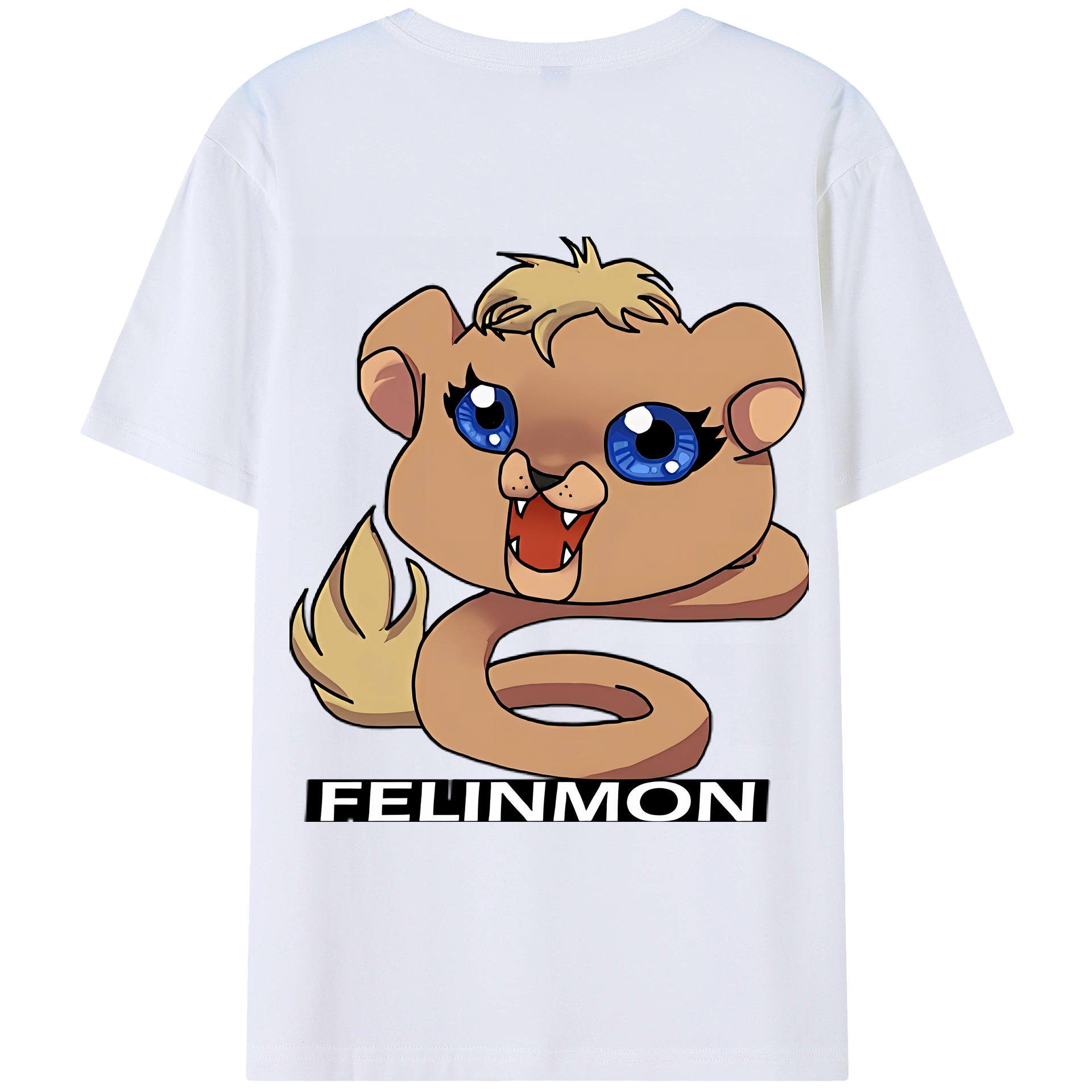 （画像用） Digimon デジタルモンスター/デジモン レディース半袖Tシャツ(バックプリント)