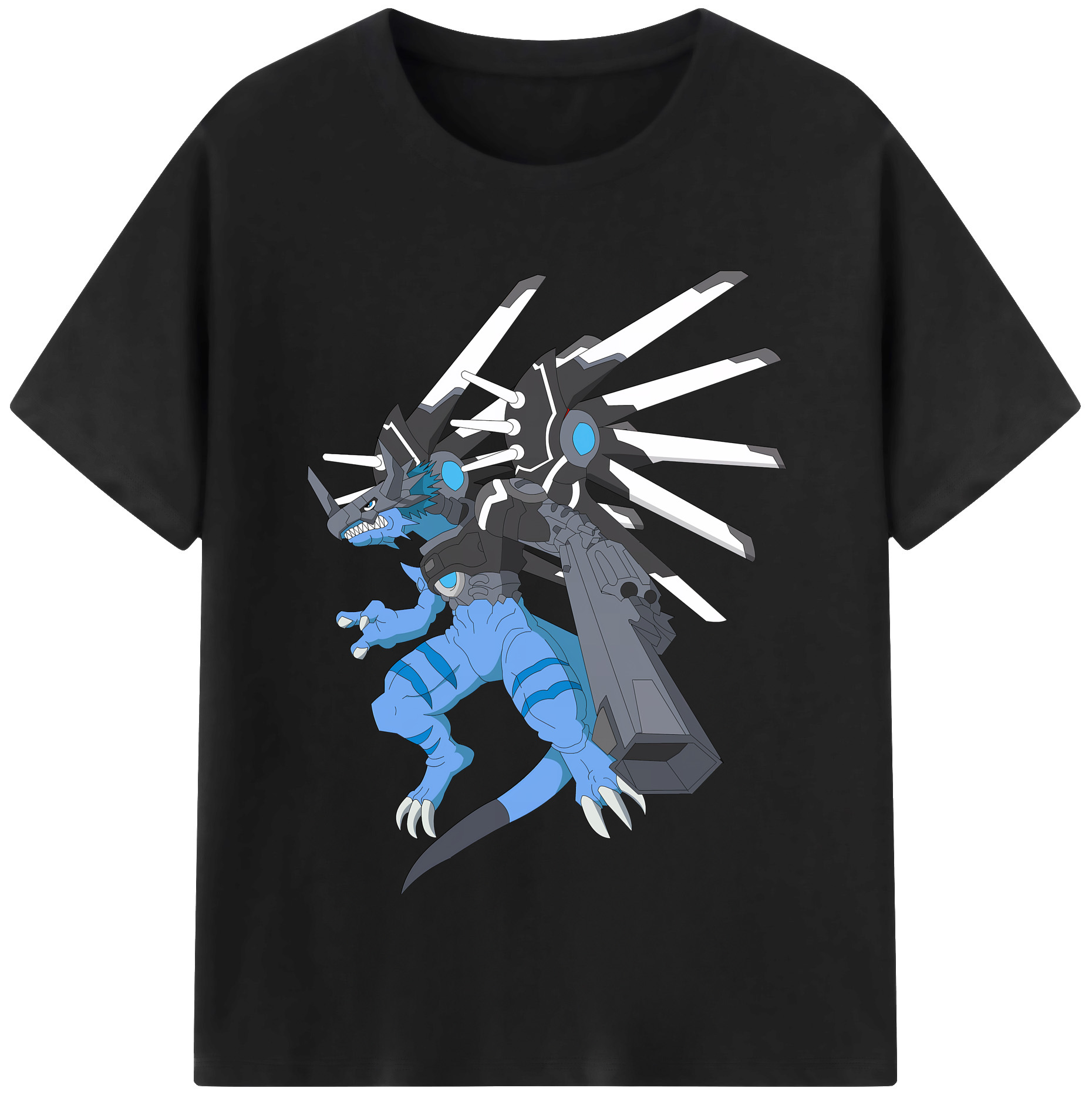（画像用） Digimon デジタルモンスター/デジモン レディースカジュアルプリントTシャツ（綿100％）