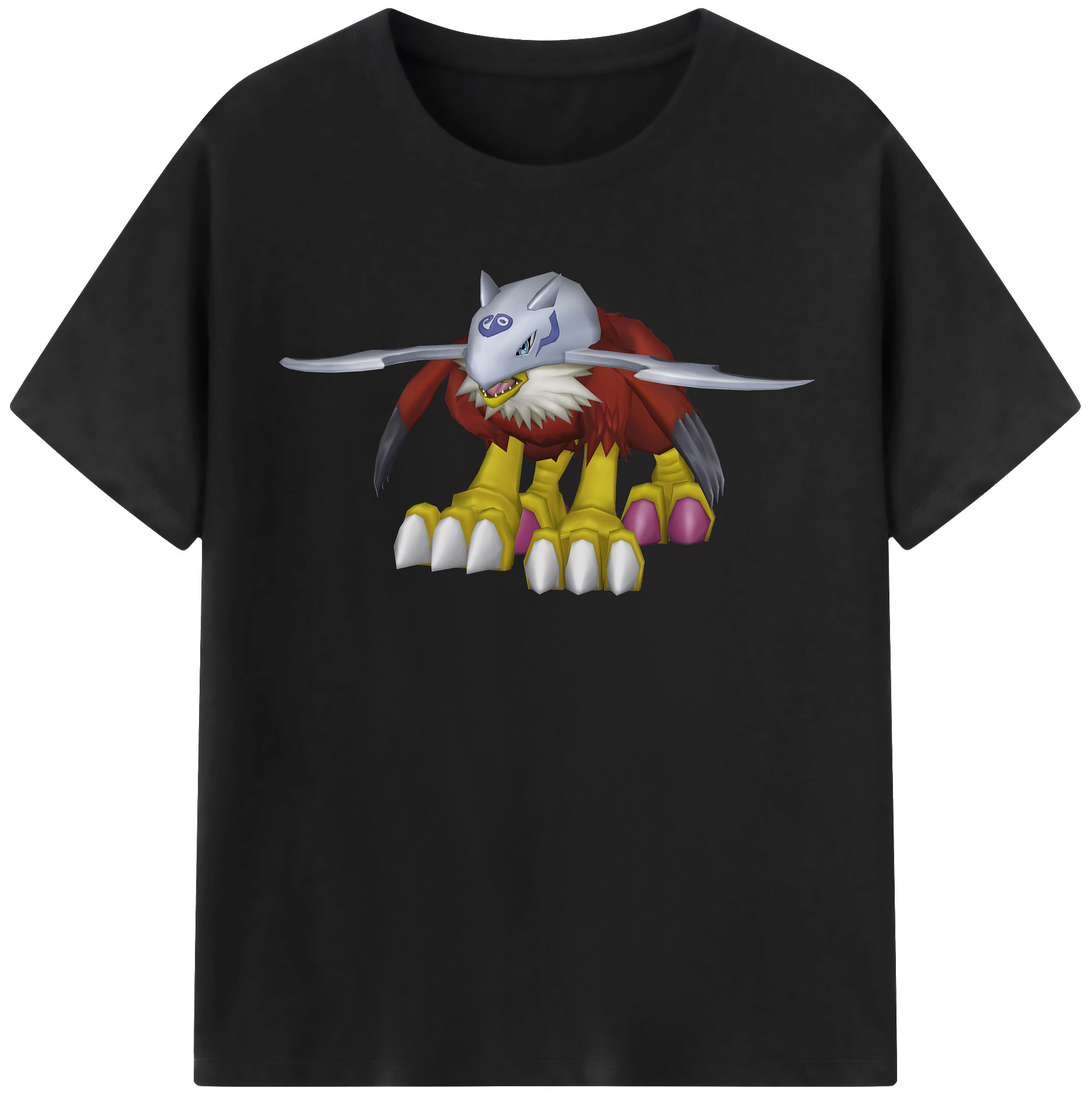 （画像用） Digimon デジタルモンスター/デジモン レディースカジュアルプリントTシャツ（綿100％）