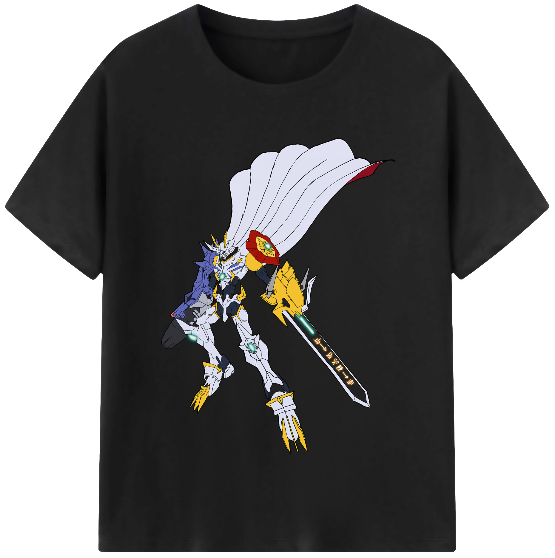 （画像用） Digimon デジタルモンスター/デジモン レディースカジュアルプリントTシャツ（綿100％）