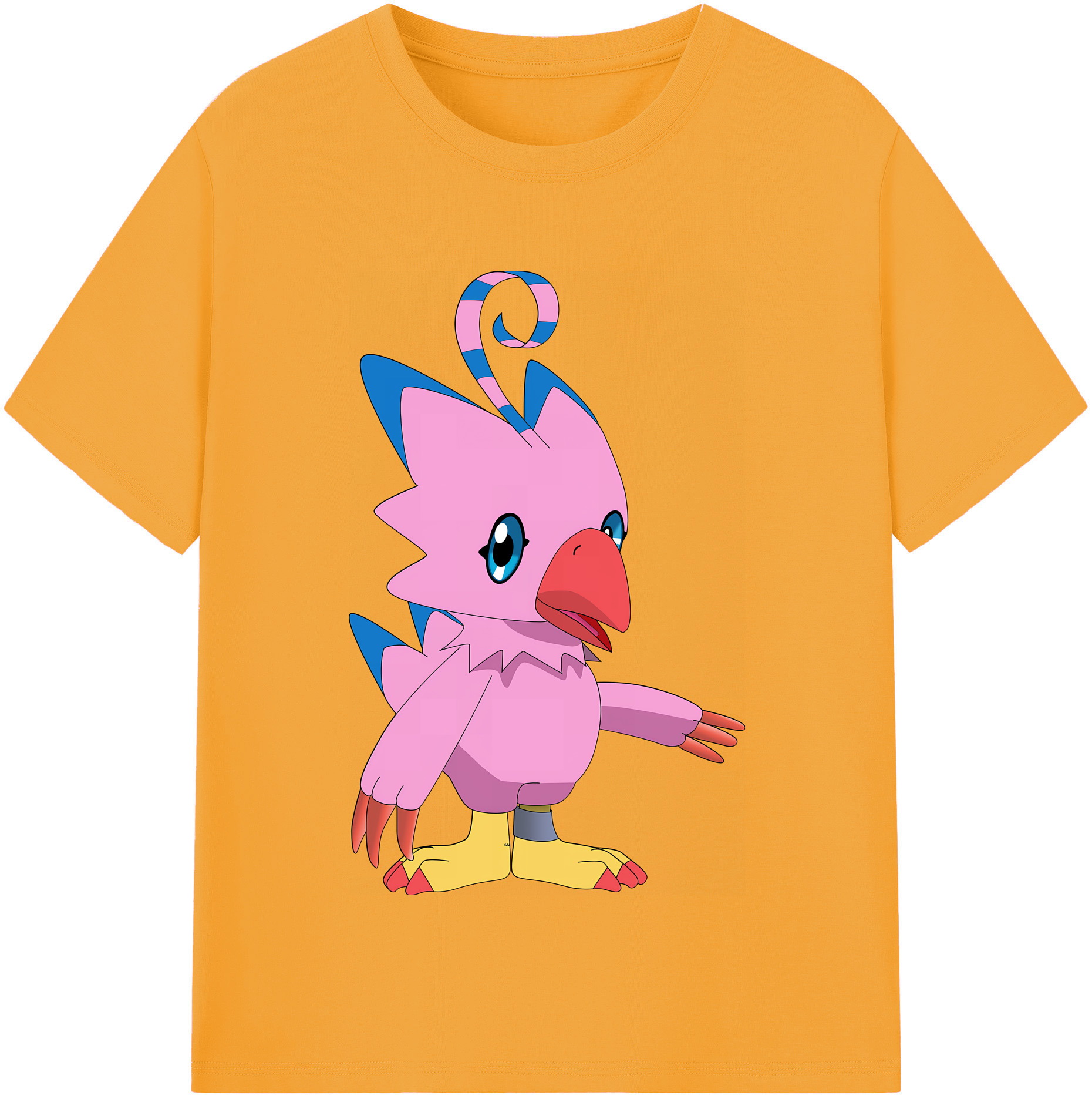 （画像用） Digimon デジタルモンスター/デジモン レディースカジュアルプリントTシャツ（綿100％）