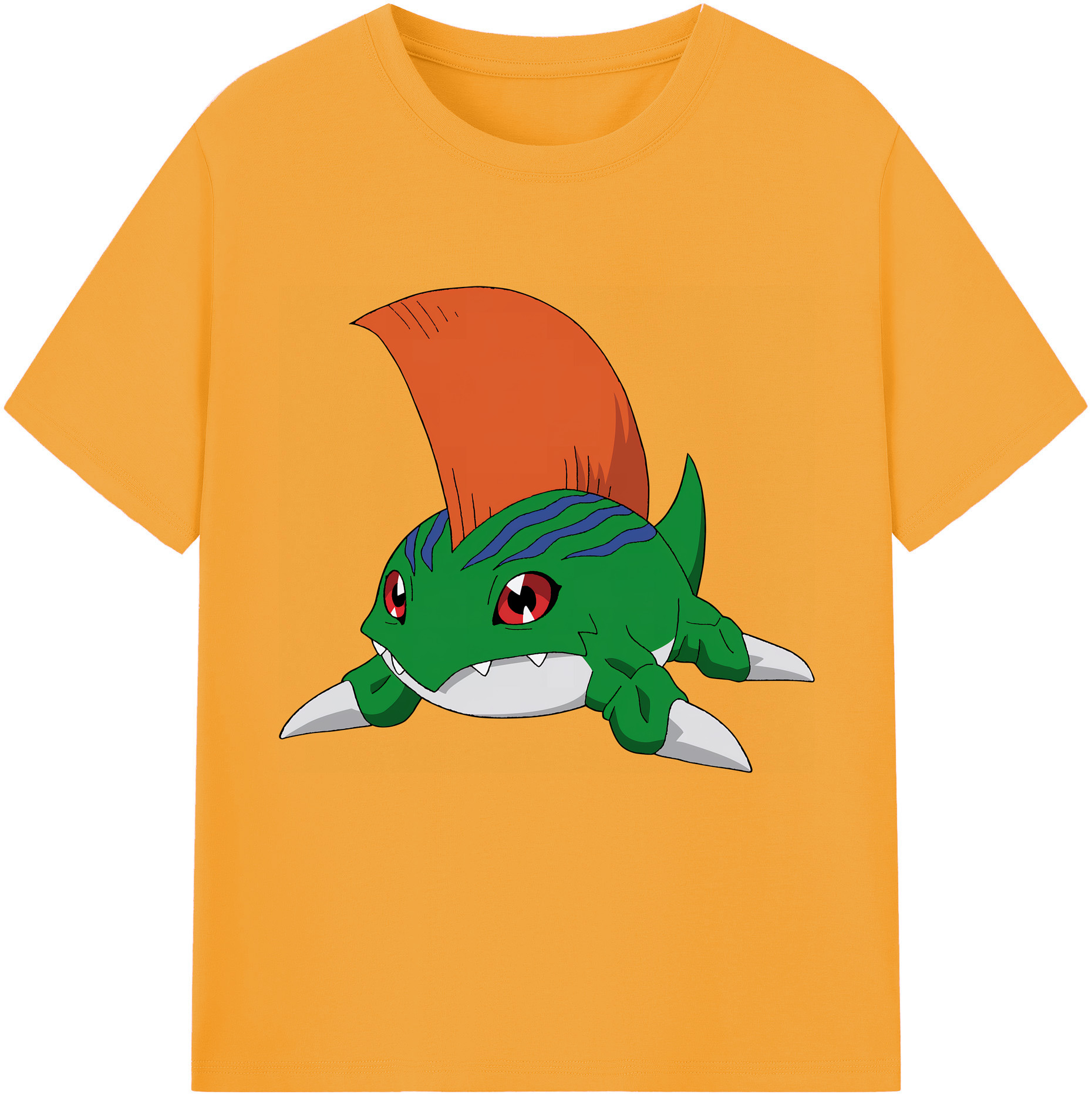（画像用） Digimon デジタルモンスター/デジモン レディースカジュアルプリントTシャツ（綿100％）