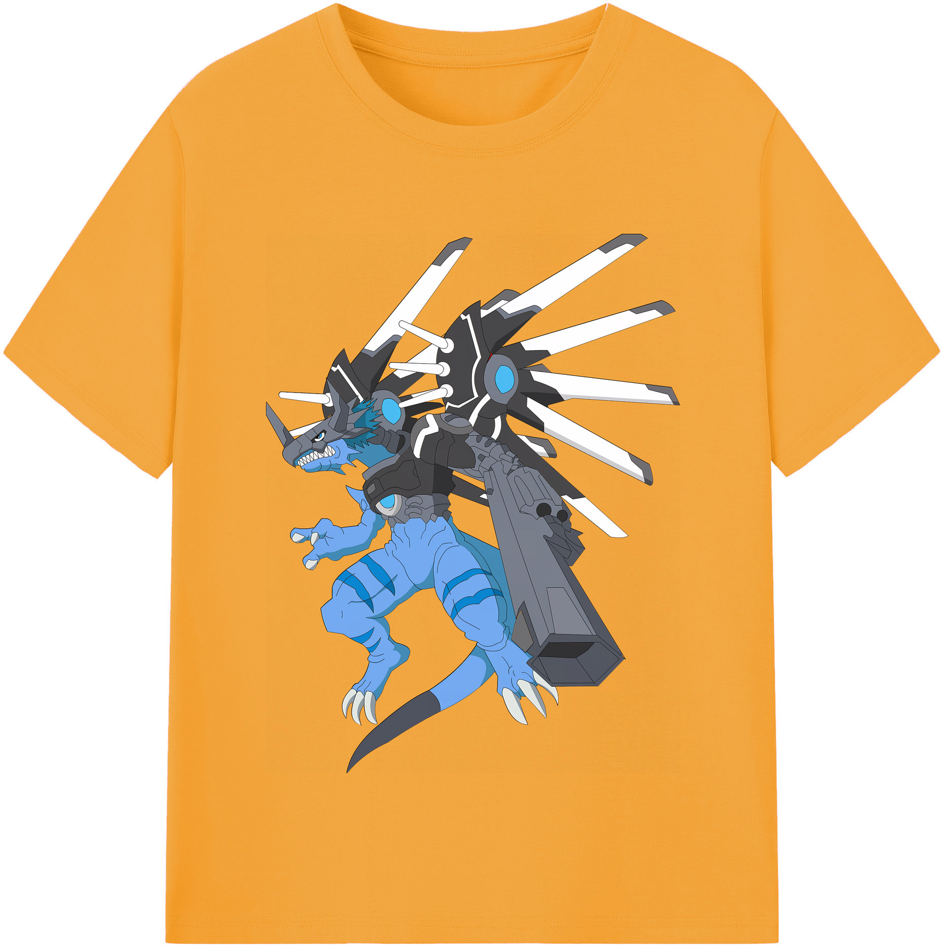 （画像用） Digimon デジタルモンスター/デジモン レディースカジュアルプリントTシャツ（綿100％）