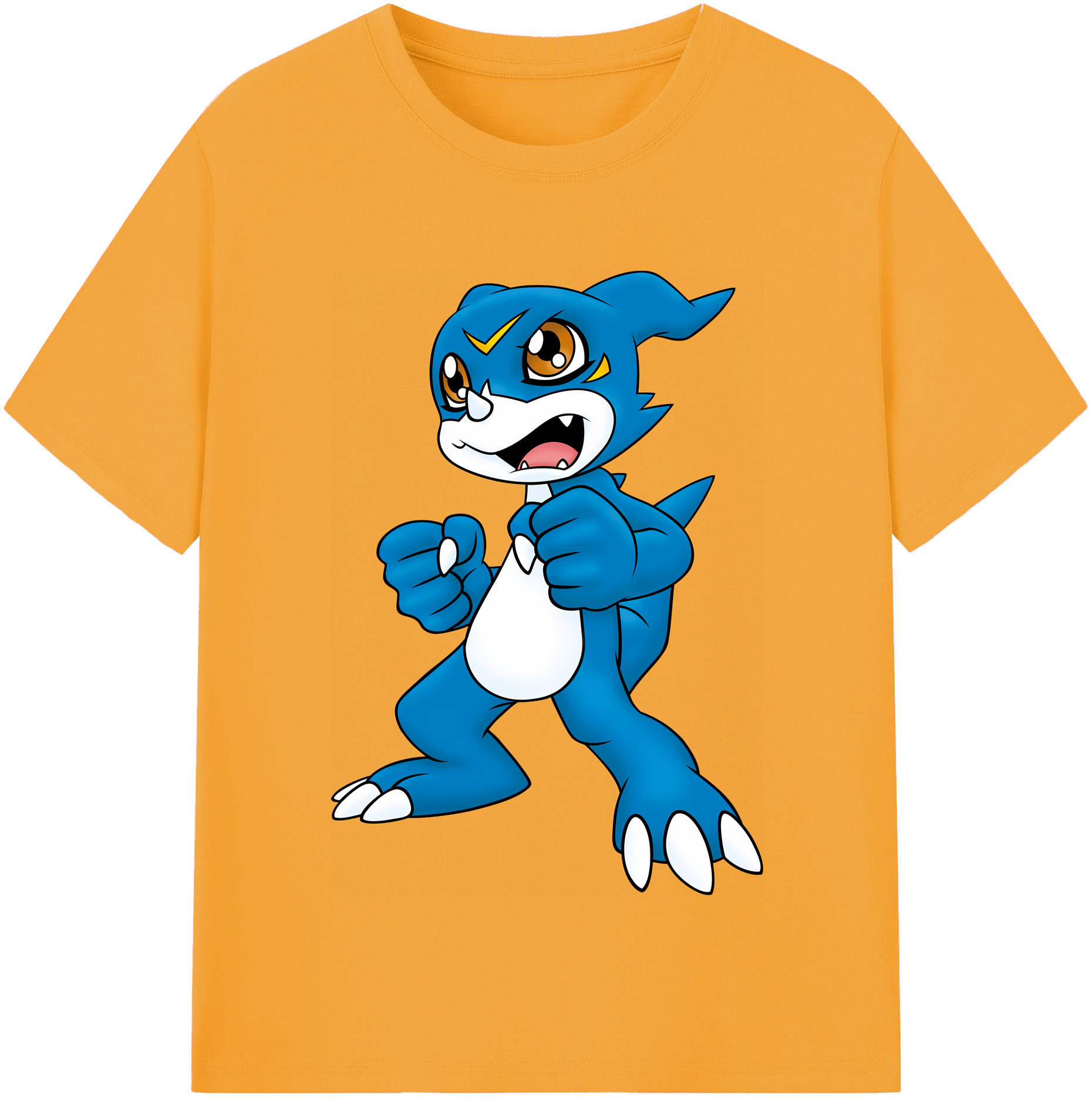 （画像用） Digimon デジタルモンスター/デジモン レディースカジュアルプリントTシャツ（綿100％）