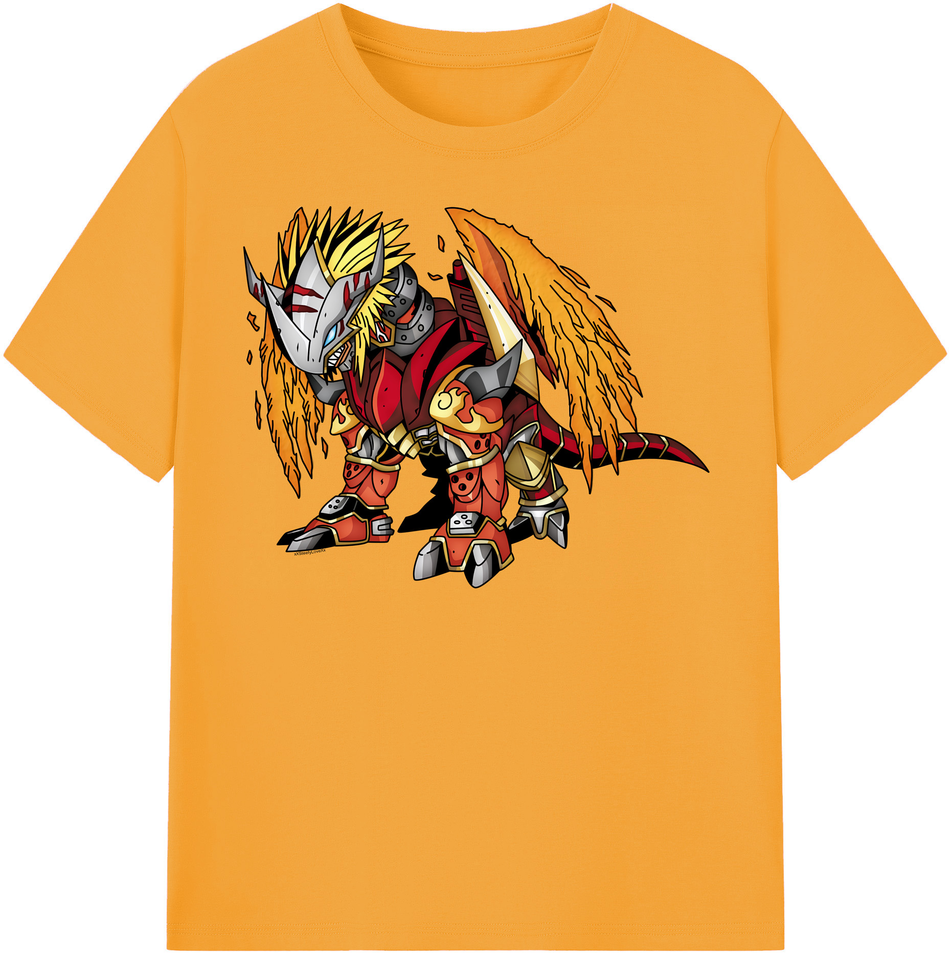 （画像用） Digimon デジタルモンスター/デジモン レディースカジュアルプリントTシャツ（綿100％）