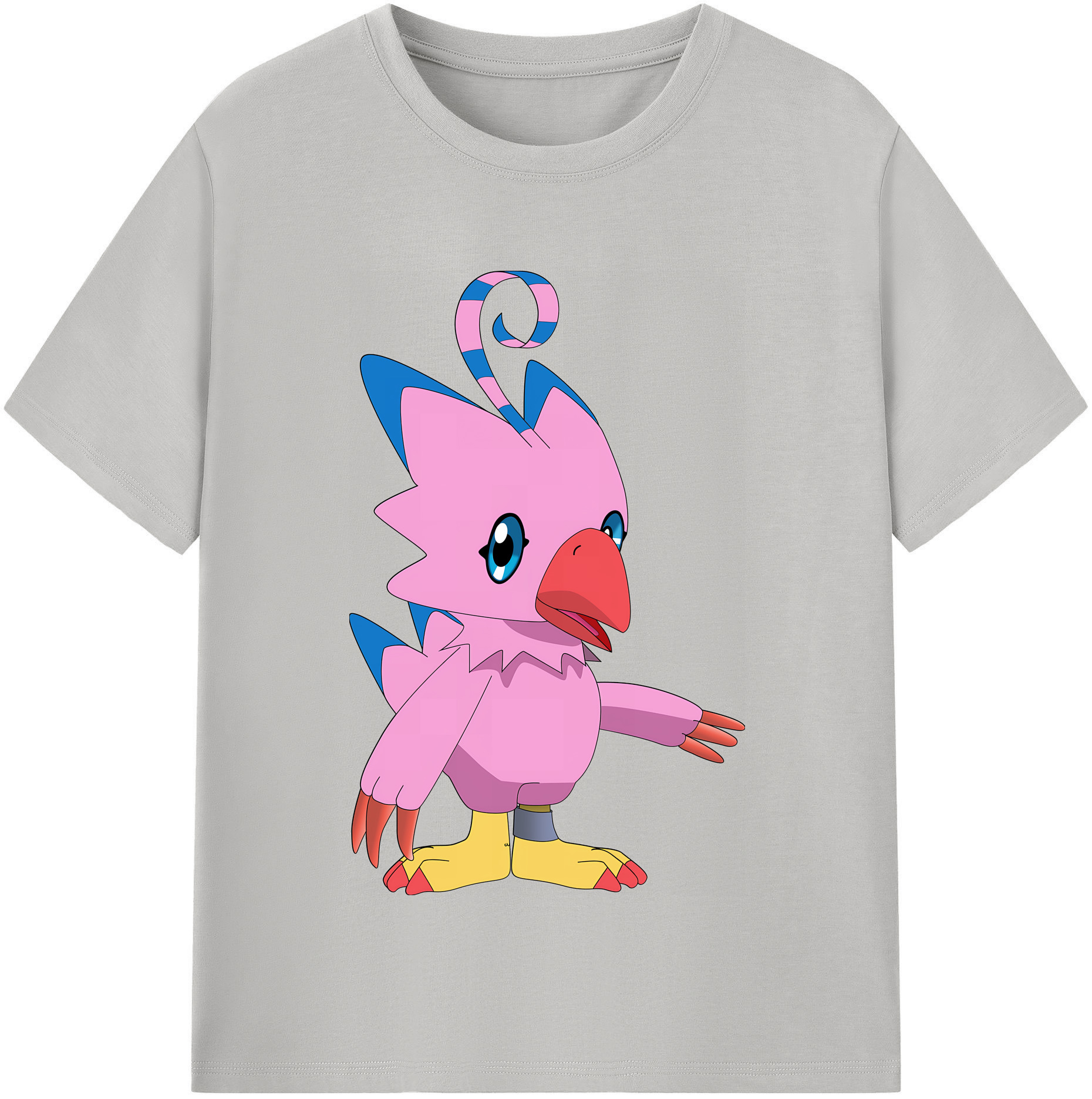（画像用） Digimon デジタルモンスター/デジモン レディースカジュアルプリントTシャツ（綿100％）