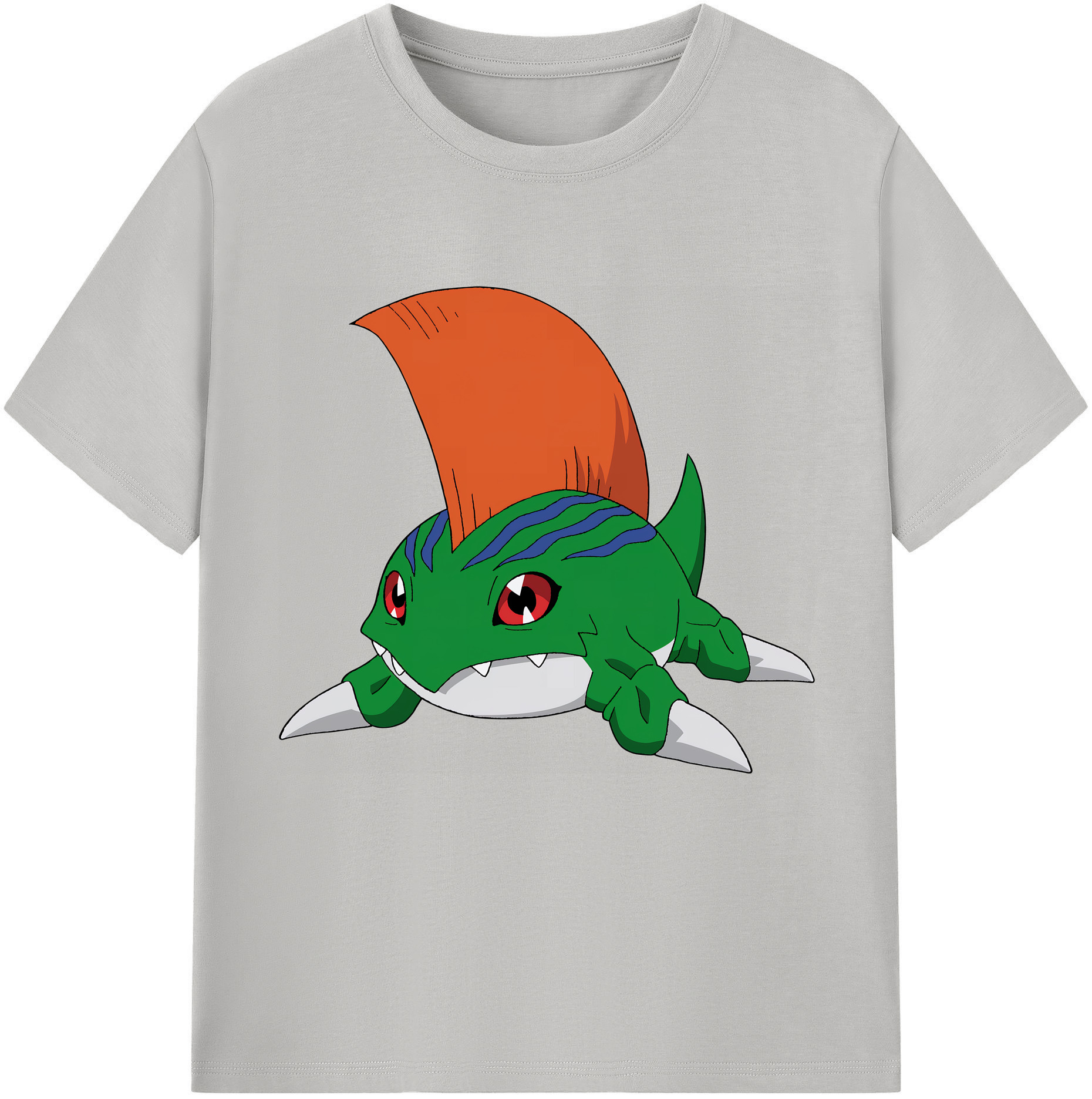 （画像用） Digimon デジタルモンスター/デジモン レディースカジュアルプリントTシャツ（綿100％）