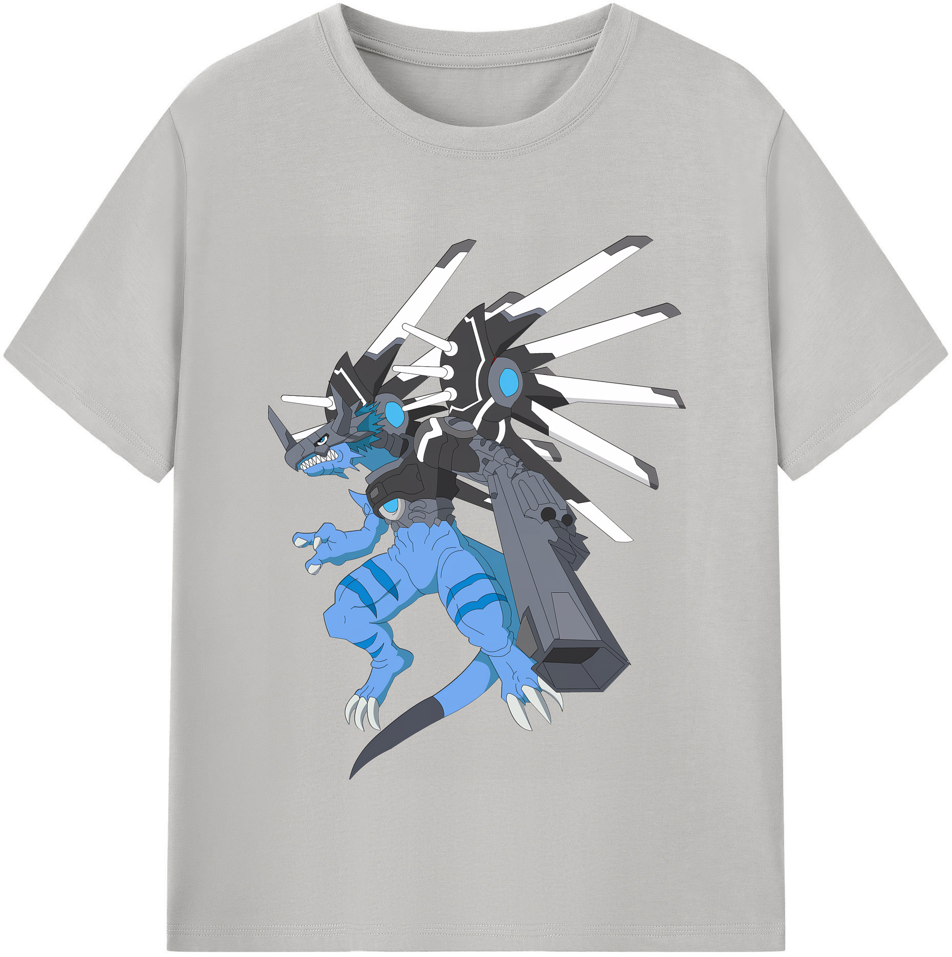 （画像用） Digimon デジタルモンスター/デジモン レディースカジュアルプリントTシャツ（綿100％）