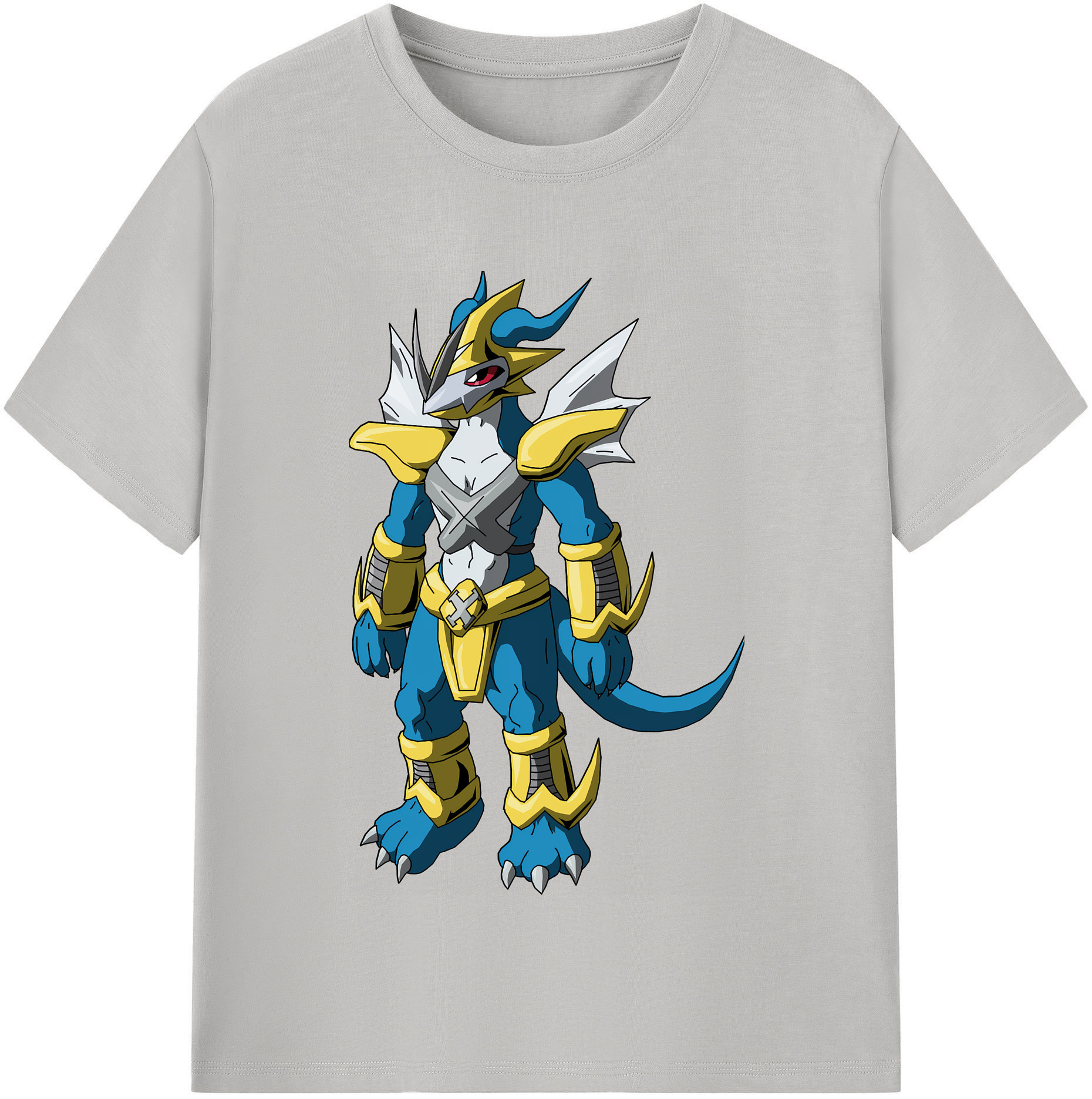 （画像用） Digimon デジタルモンスター/デジモン レディースカジュアルプリントTシャツ（綿100％）