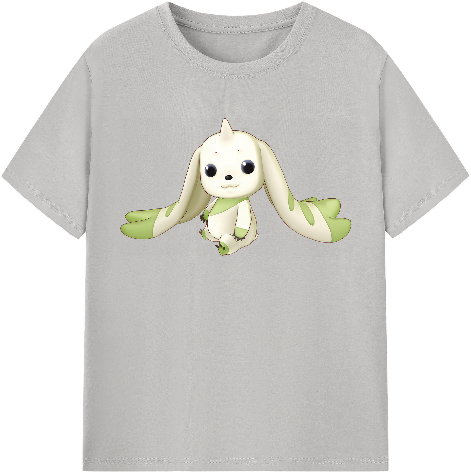 （画像用） Digimon デジタルモンスター/デジモン レディースカジュアルプリントTシャツ（綿100％）