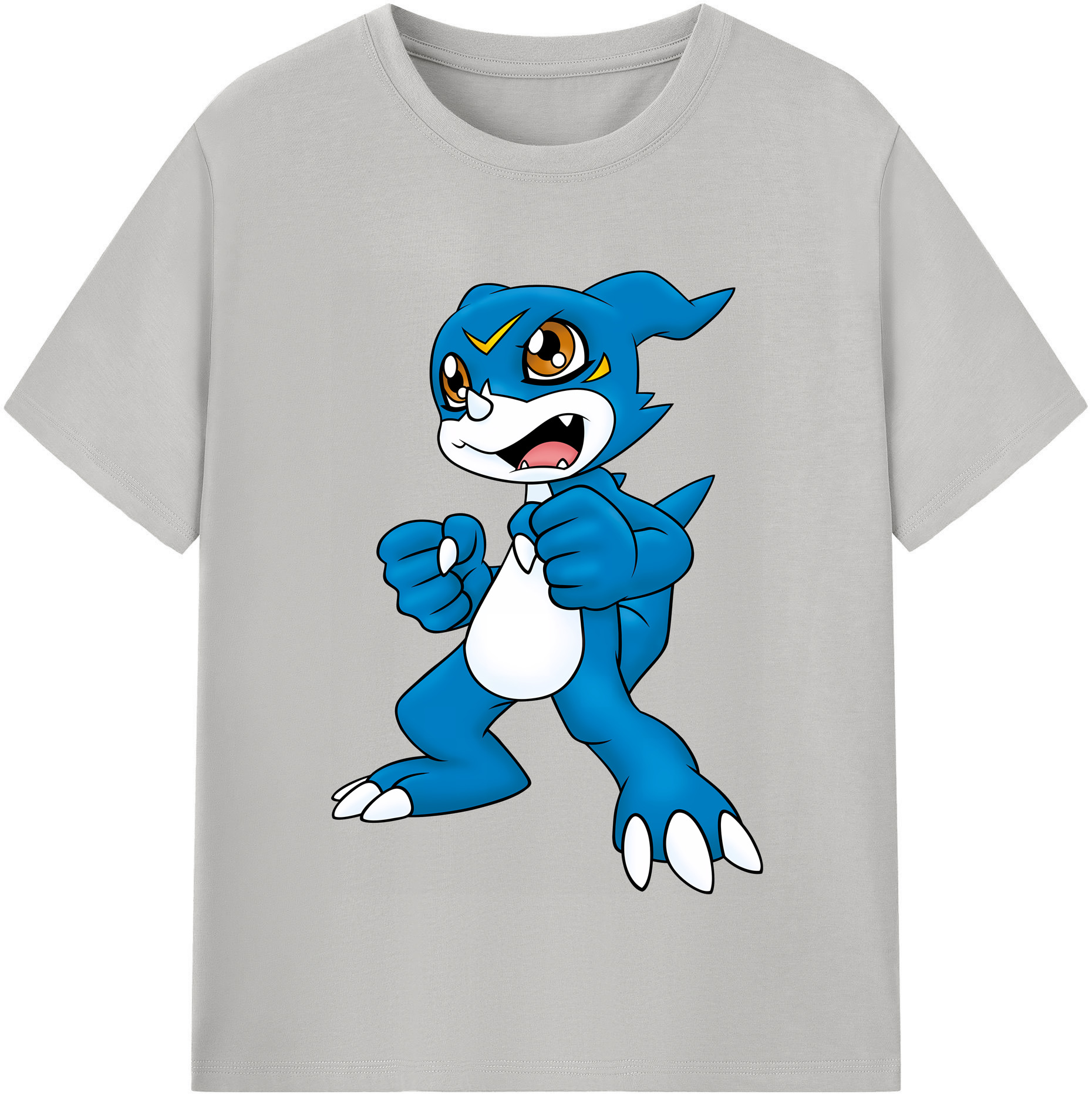 （画像用） Digimon デジタルモンスター/デジモン レディースカジュアルプリントTシャツ（綿100％）