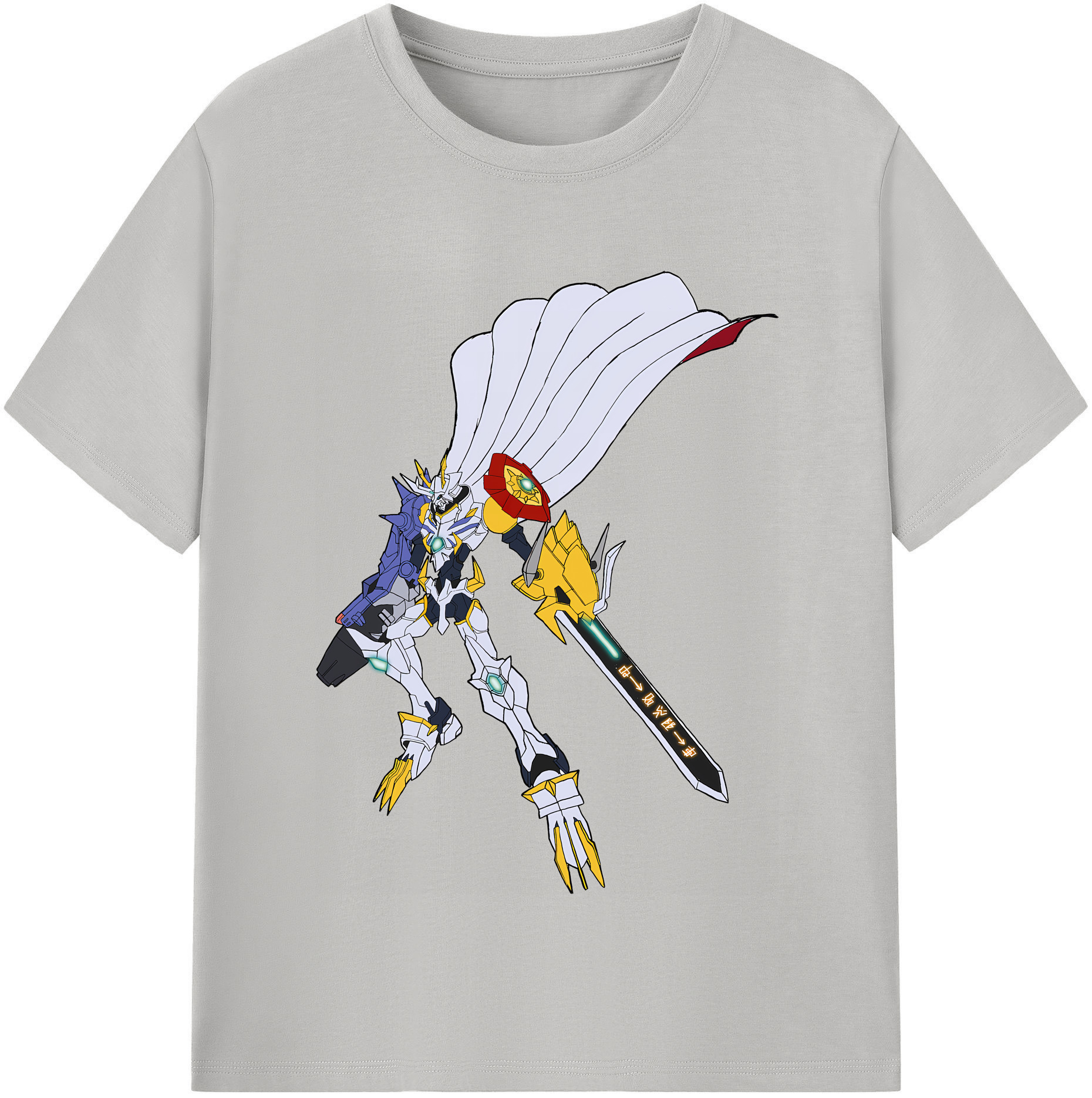 （画像用） Digimon デジタルモンスター/デジモン レディースカジュアルプリントTシャツ（綿100％）
