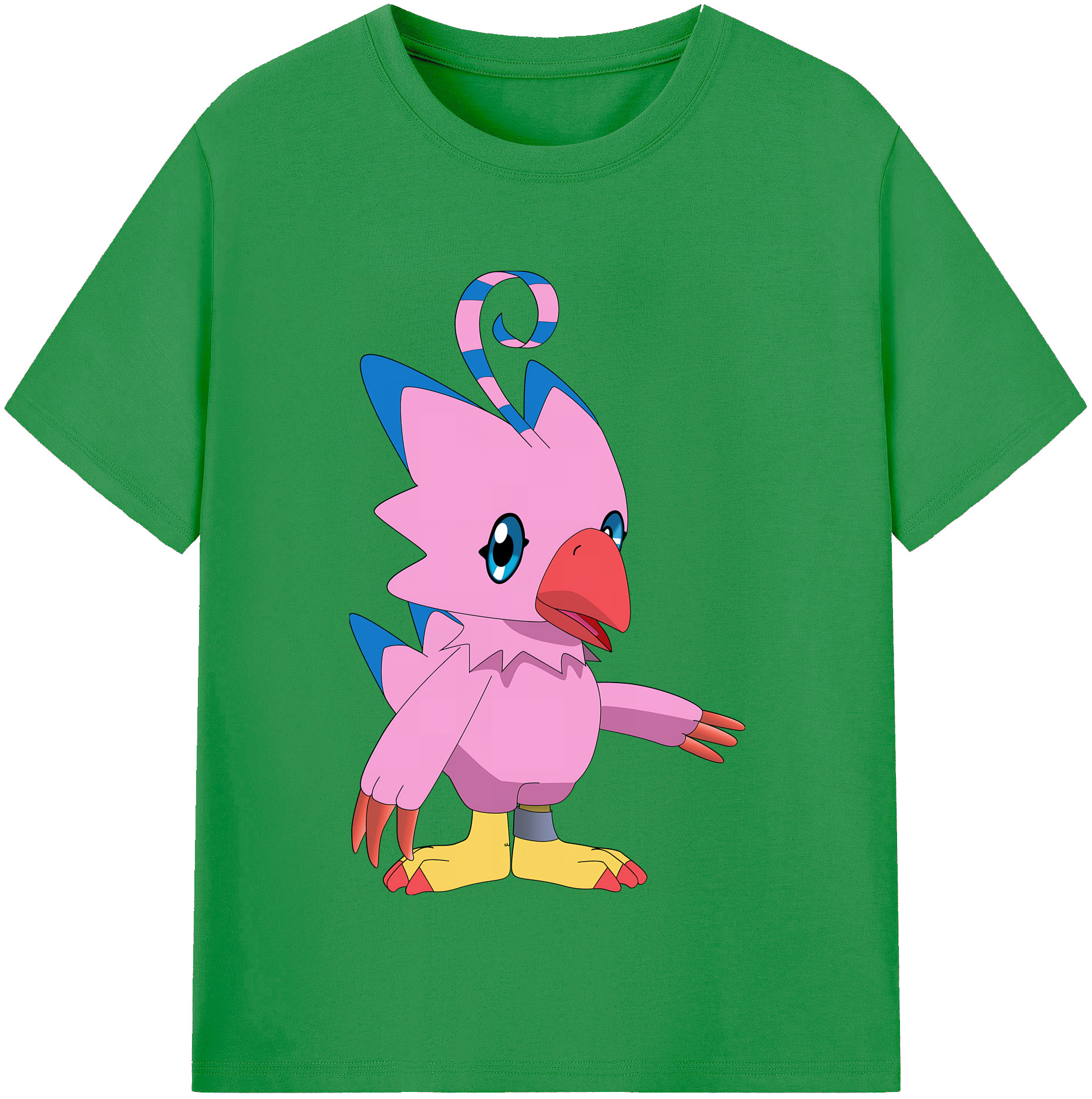 （画像用） Digimon デジタルモンスター/デジモン レディースカジュアルプリントTシャツ（綿100％）
