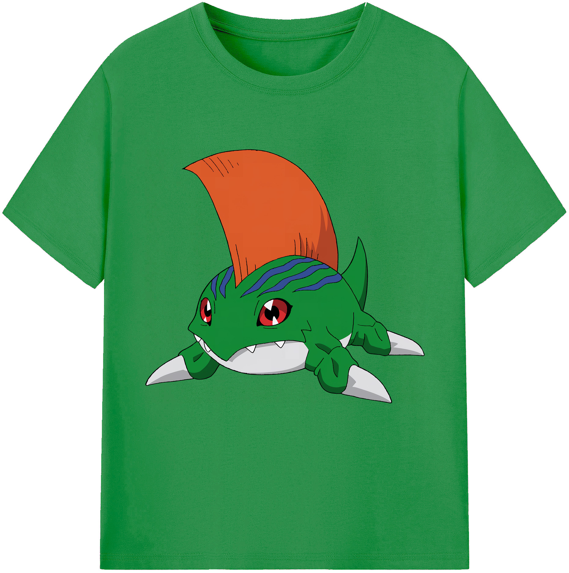 （画像用） Digimon デジタルモンスター/デジモン レディースカジュアルプリントTシャツ（綿100％）