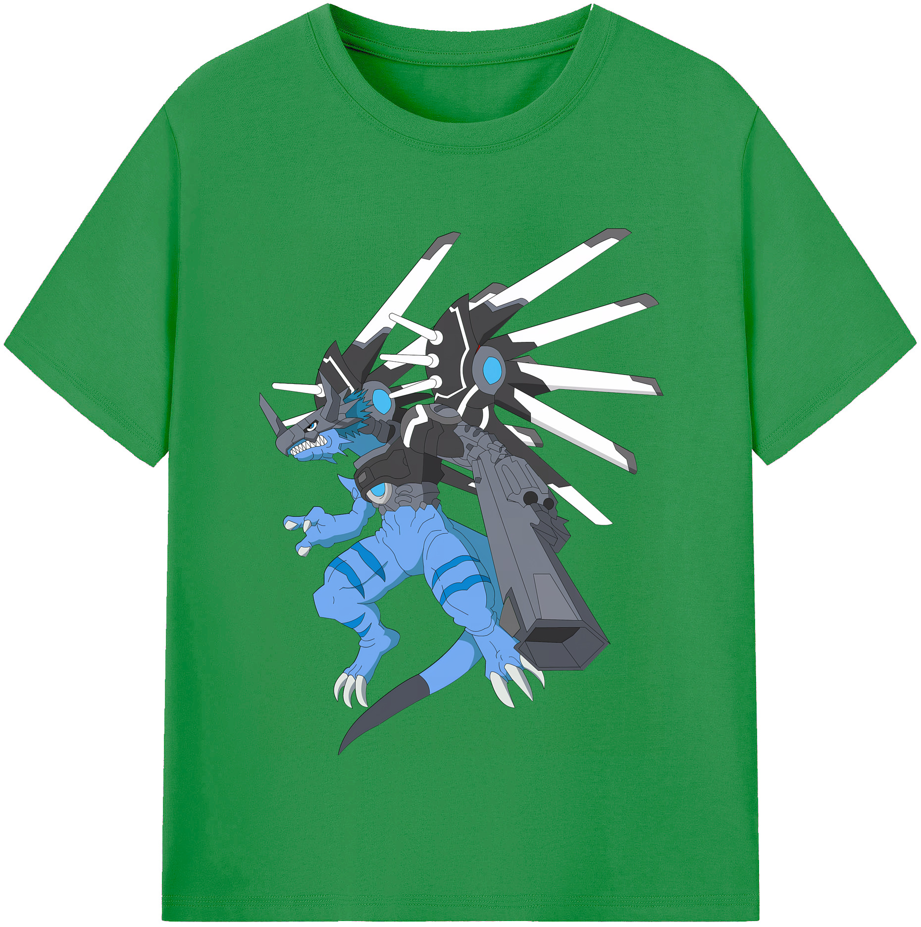（画像用） Digimon デジタルモンスター/デジモン レディースカジュアルプリントTシャツ（綿100％）