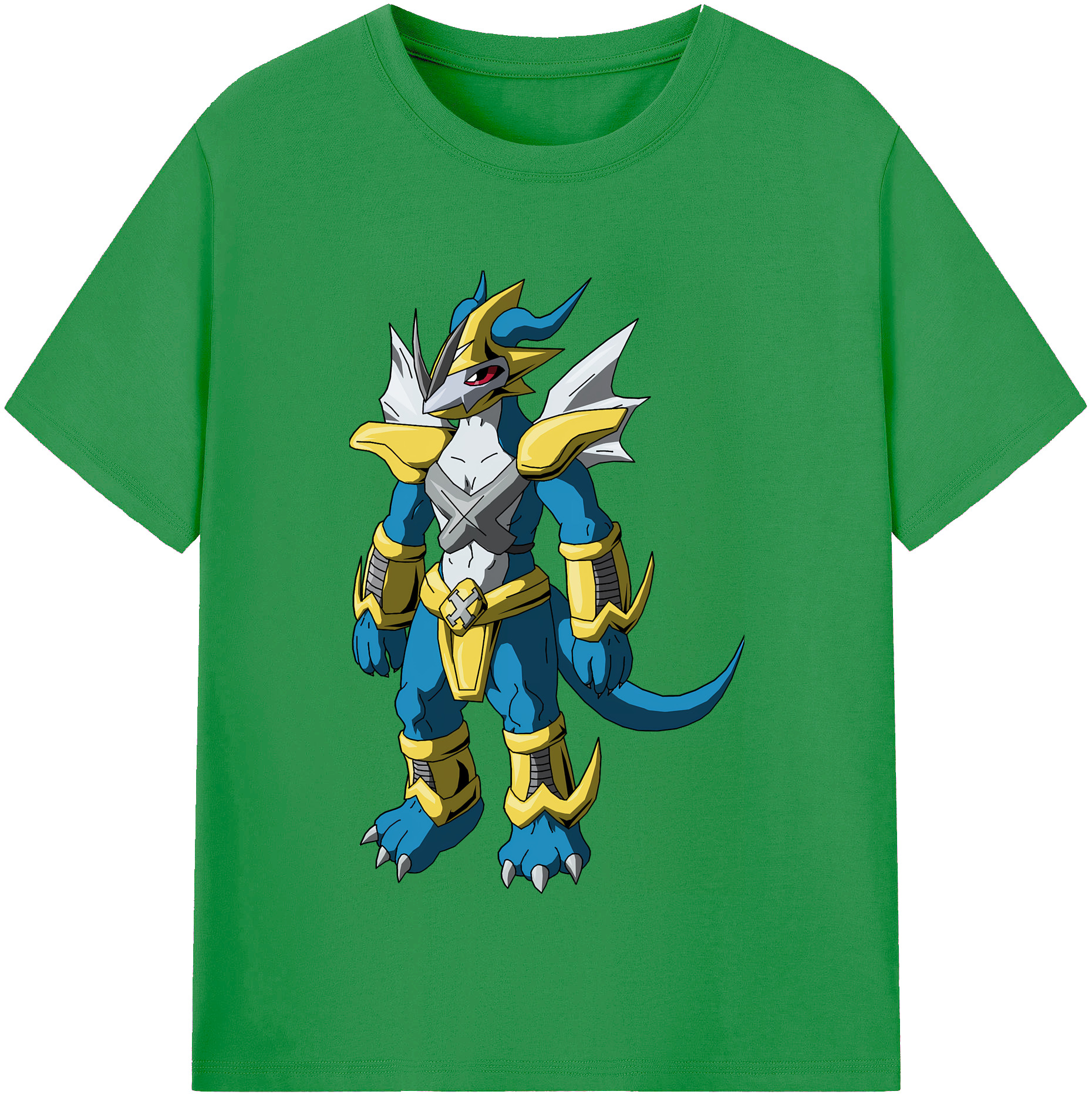 （画像用） Digimon デジタルモンスター/デジモン レディースカジュアルプリントTシャツ（綿100％）